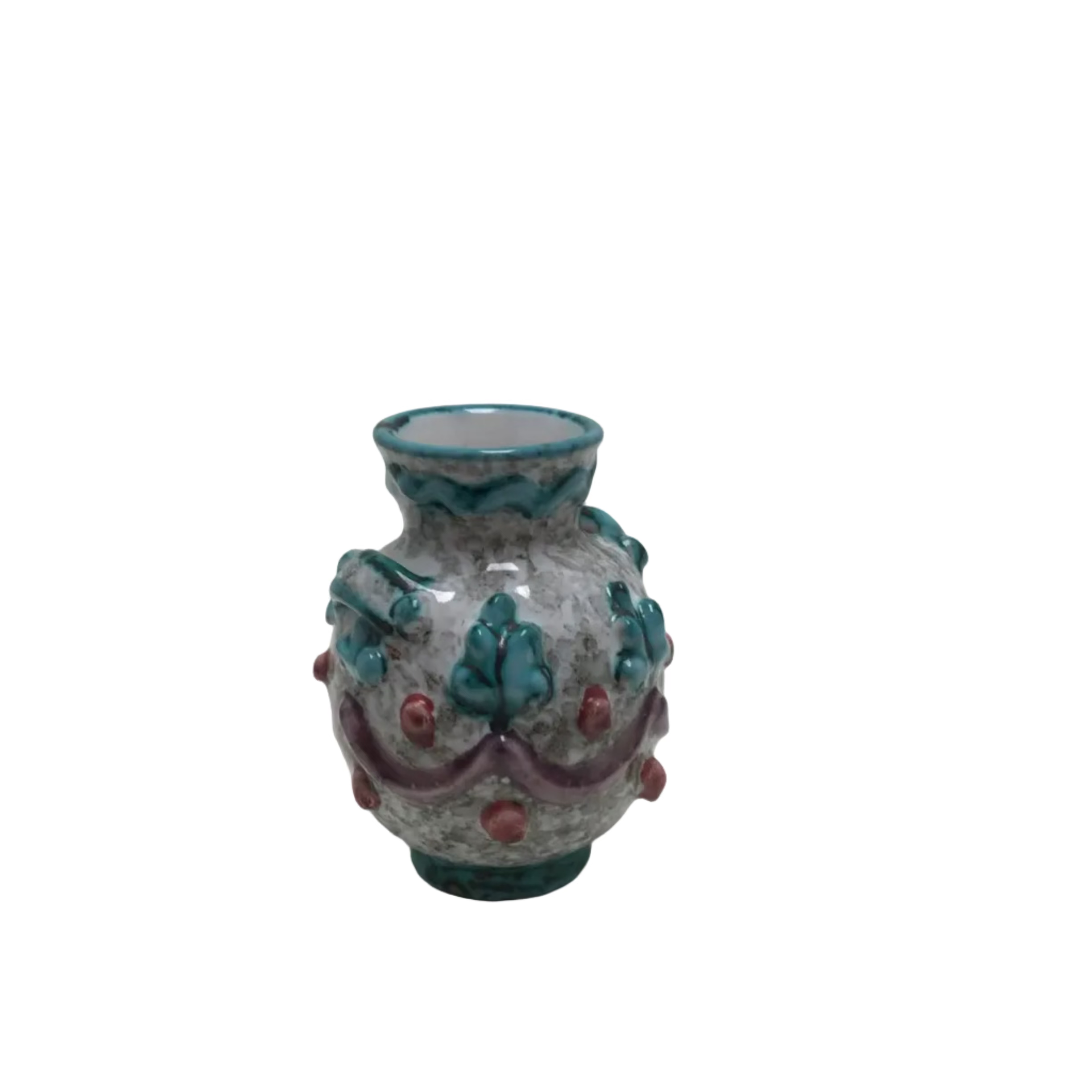 Vintage Italian Art Pottery Vase
