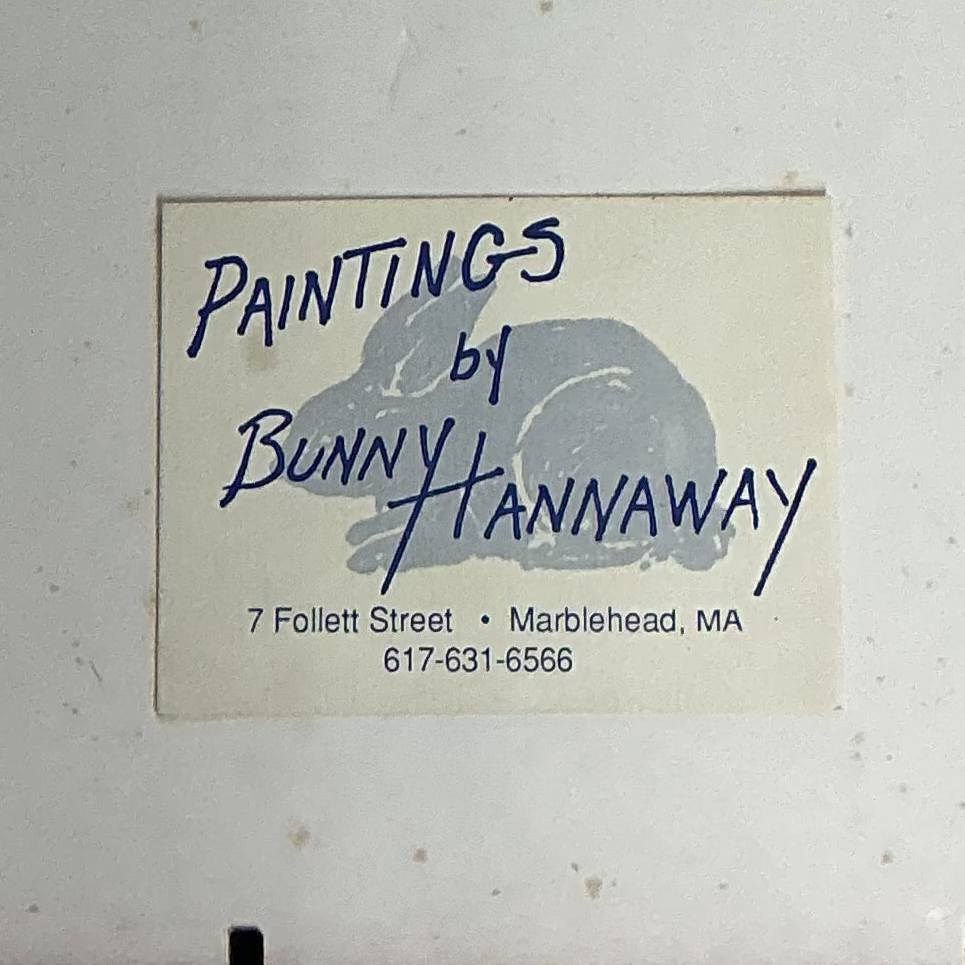 Coastal Watercolor Painting by Bunny Hanaway