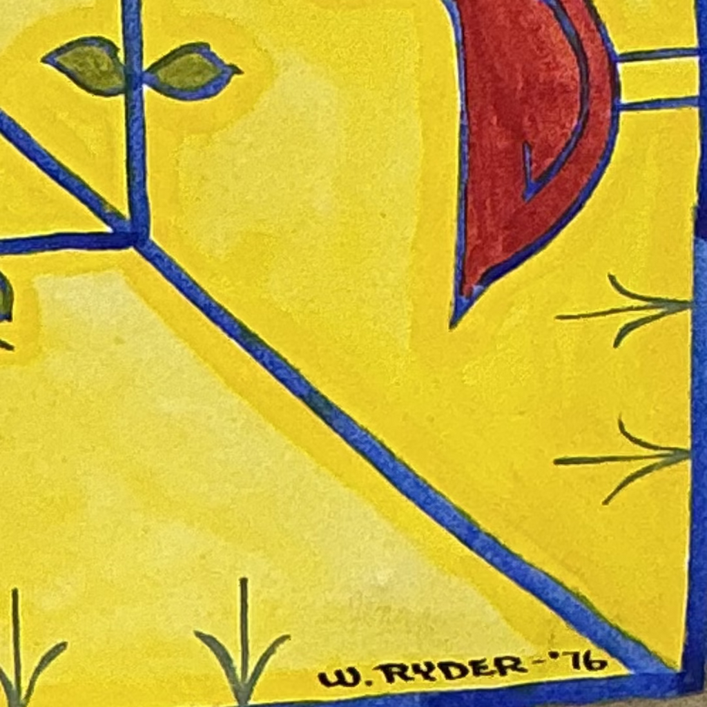Painting by W. Ryder (1976)