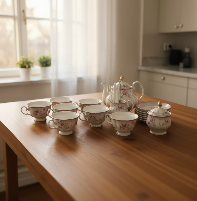 Floral Tea Set