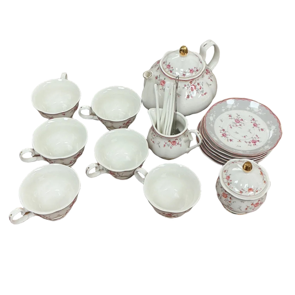 Floral Tea Set
