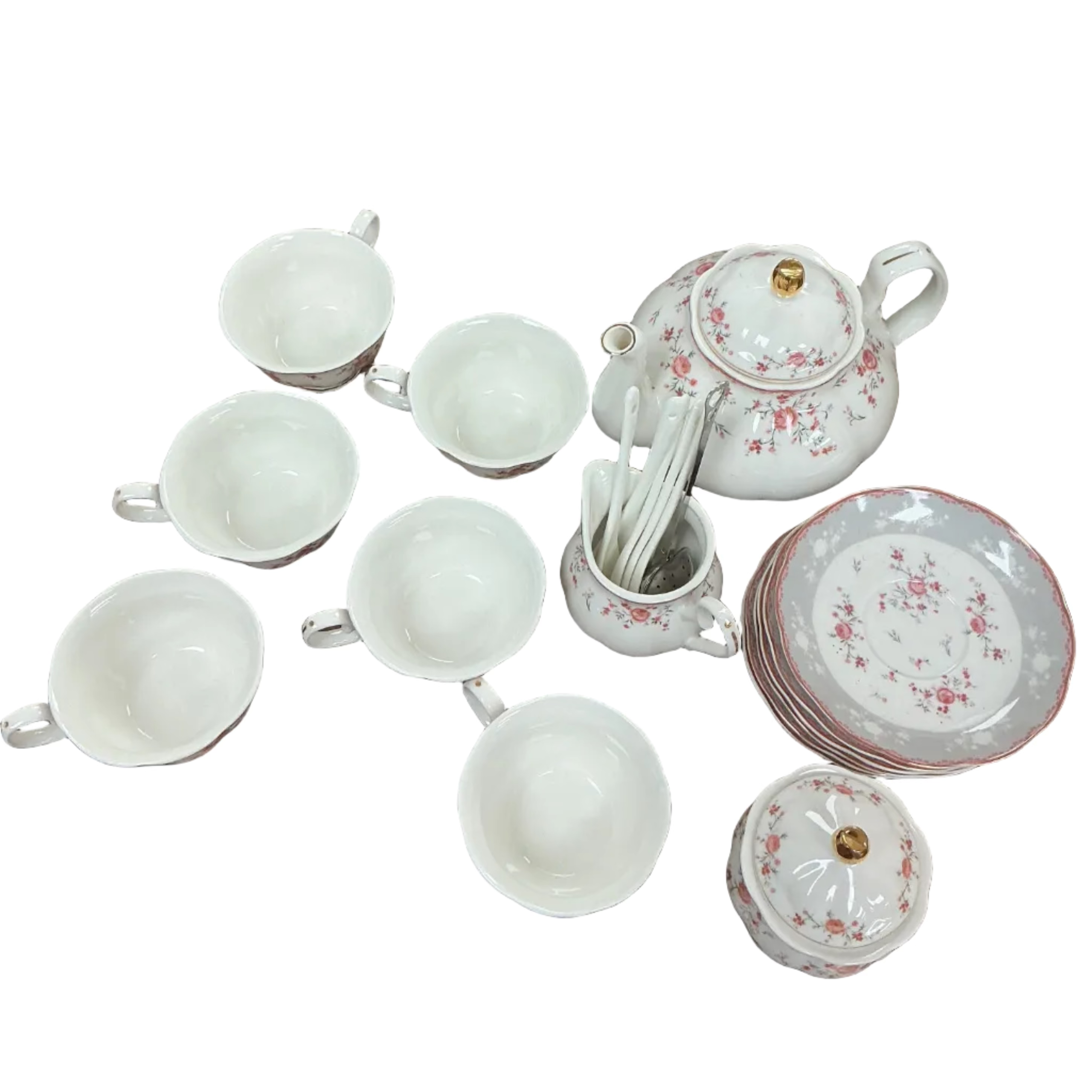 Floral Tea Set