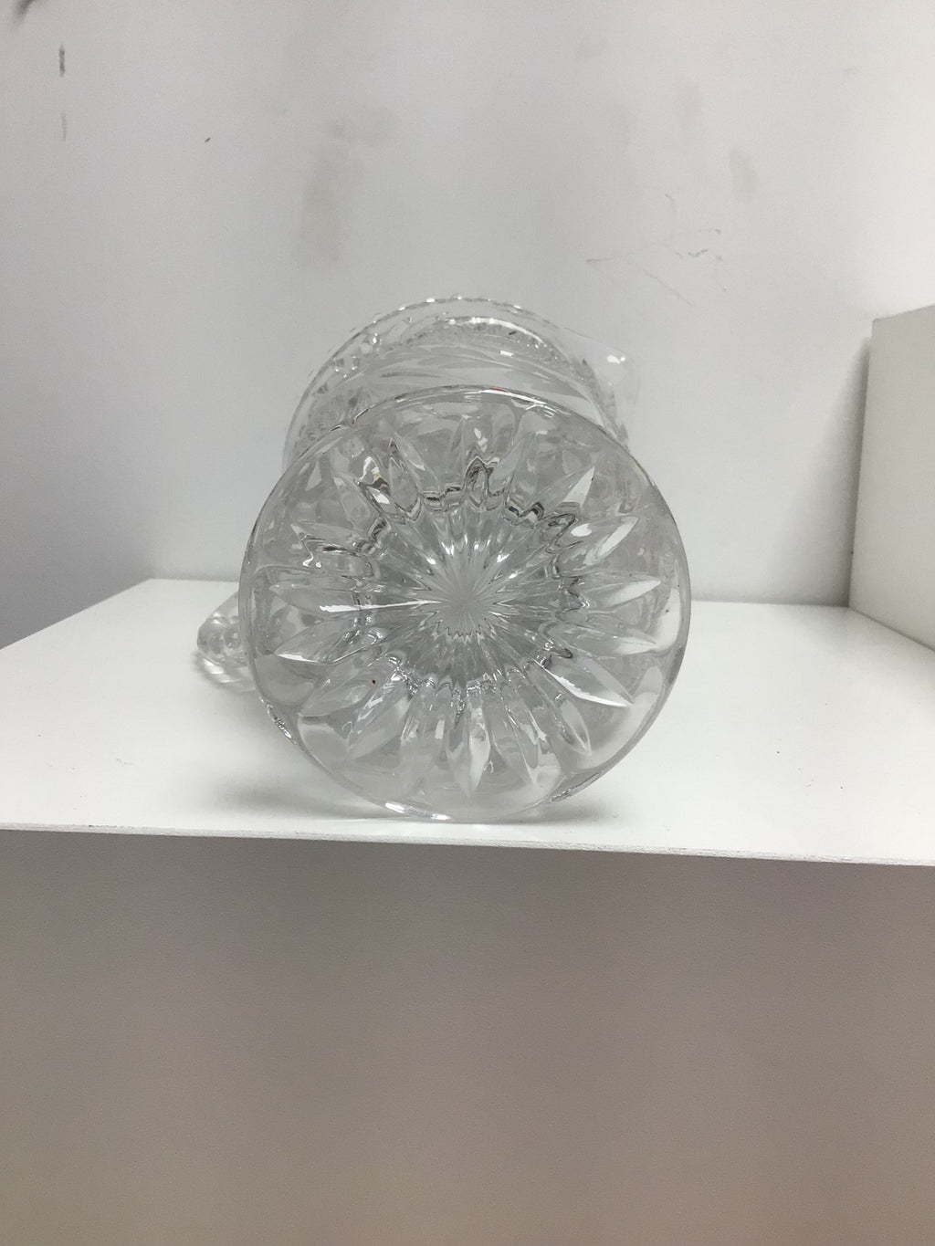 Hofbauer Byrdes Collection Lead Crystal Pitcher