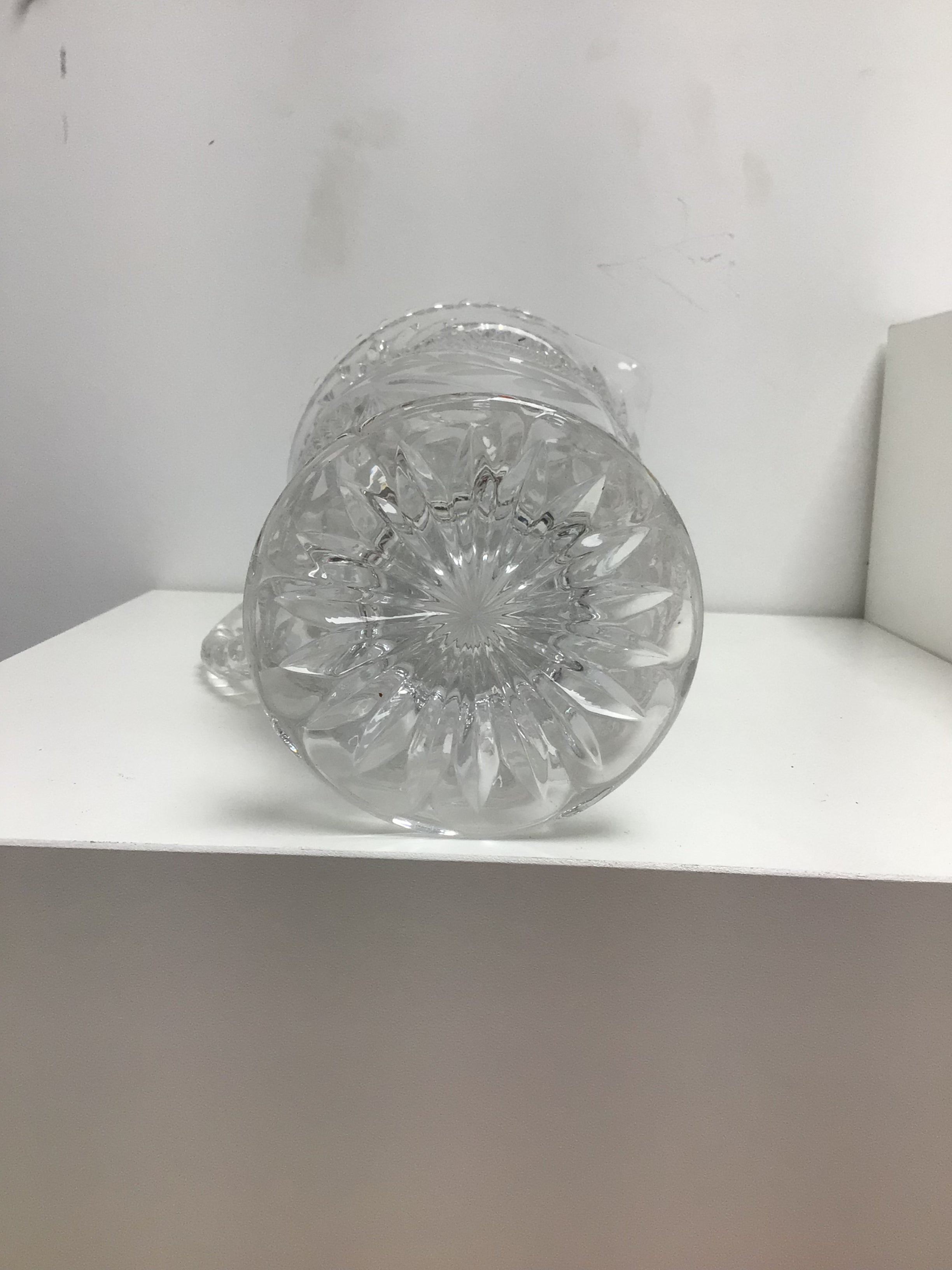 Hofbauer Byrdes Collection Lead Crystal Pitcher