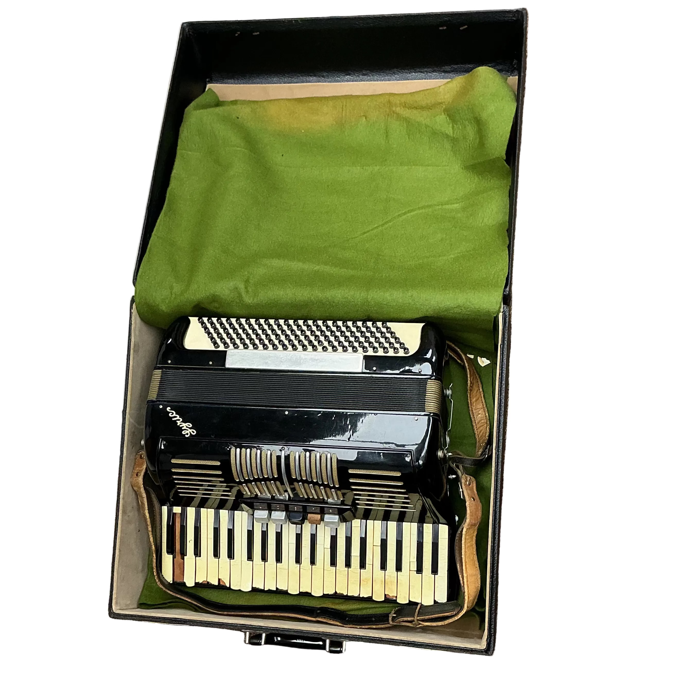 Vintage Lyric Piano Accordion with Case