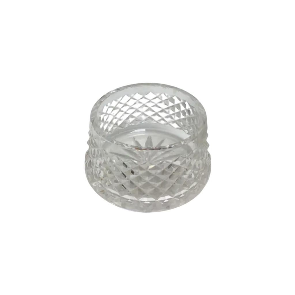 Waterford Alana Cut Crystal Open Sugar Bowl