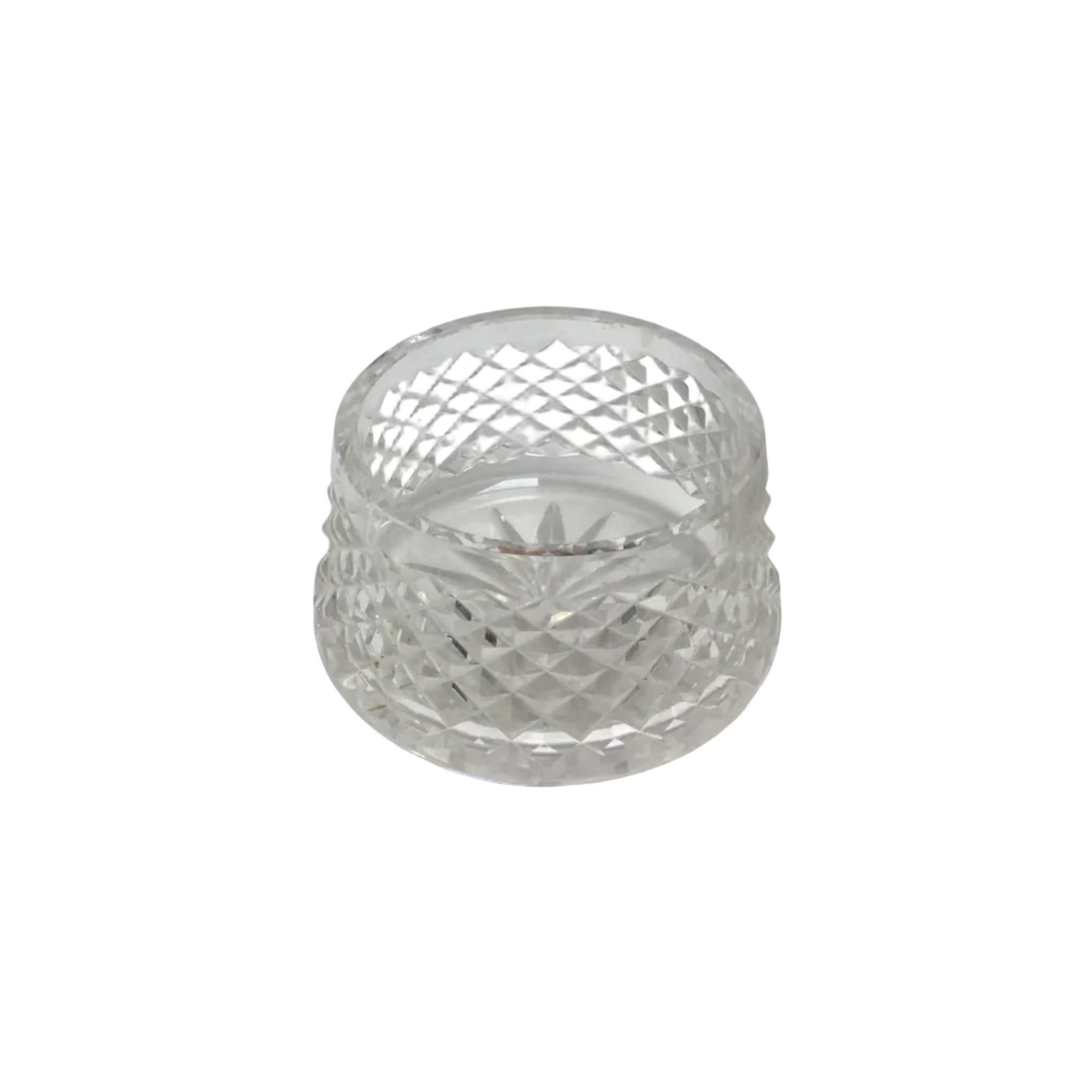 Waterford Alana Cut Crystal Open Sugar Bowl
