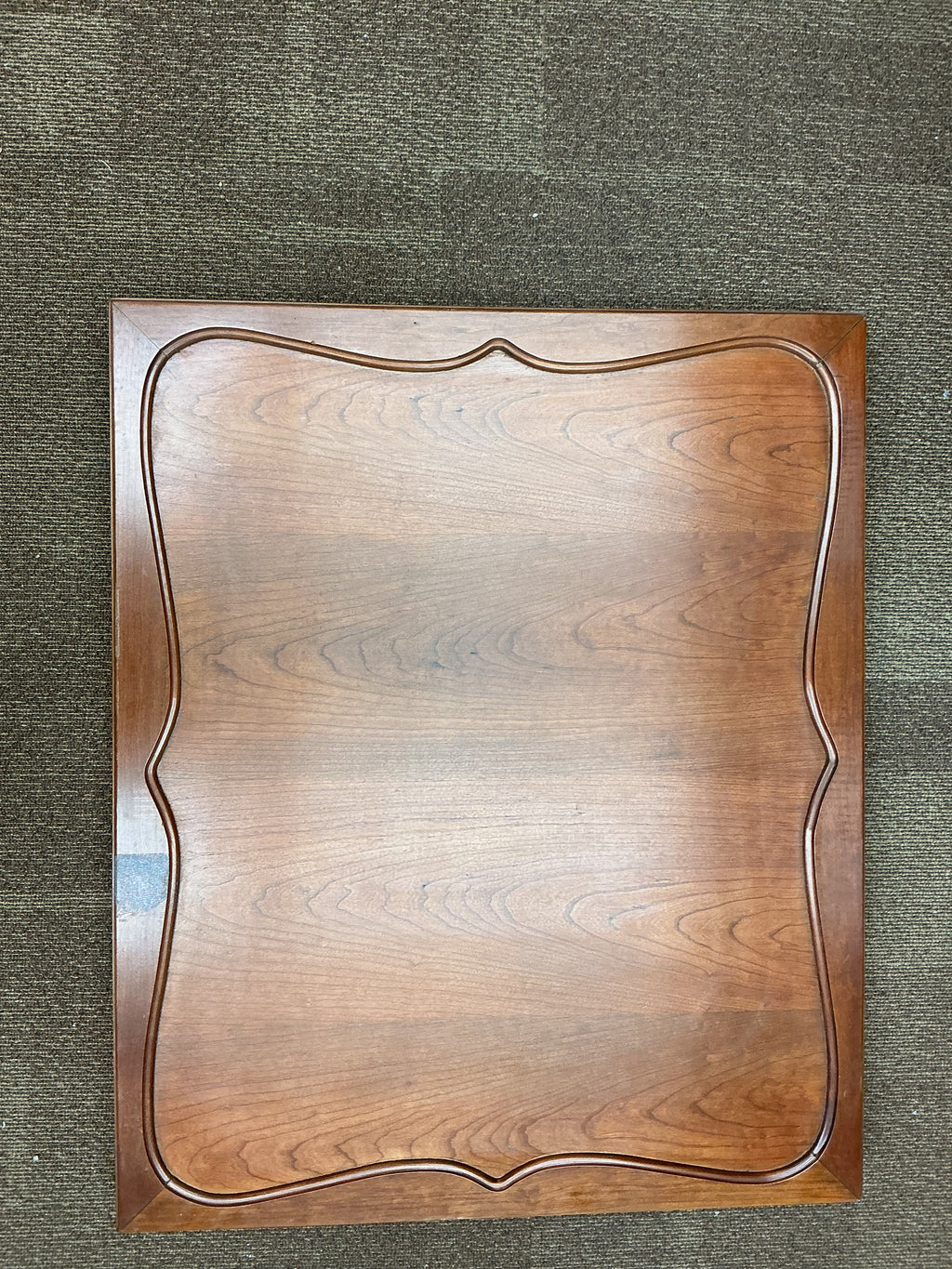 Antique French Cherry Wood Folio Case
