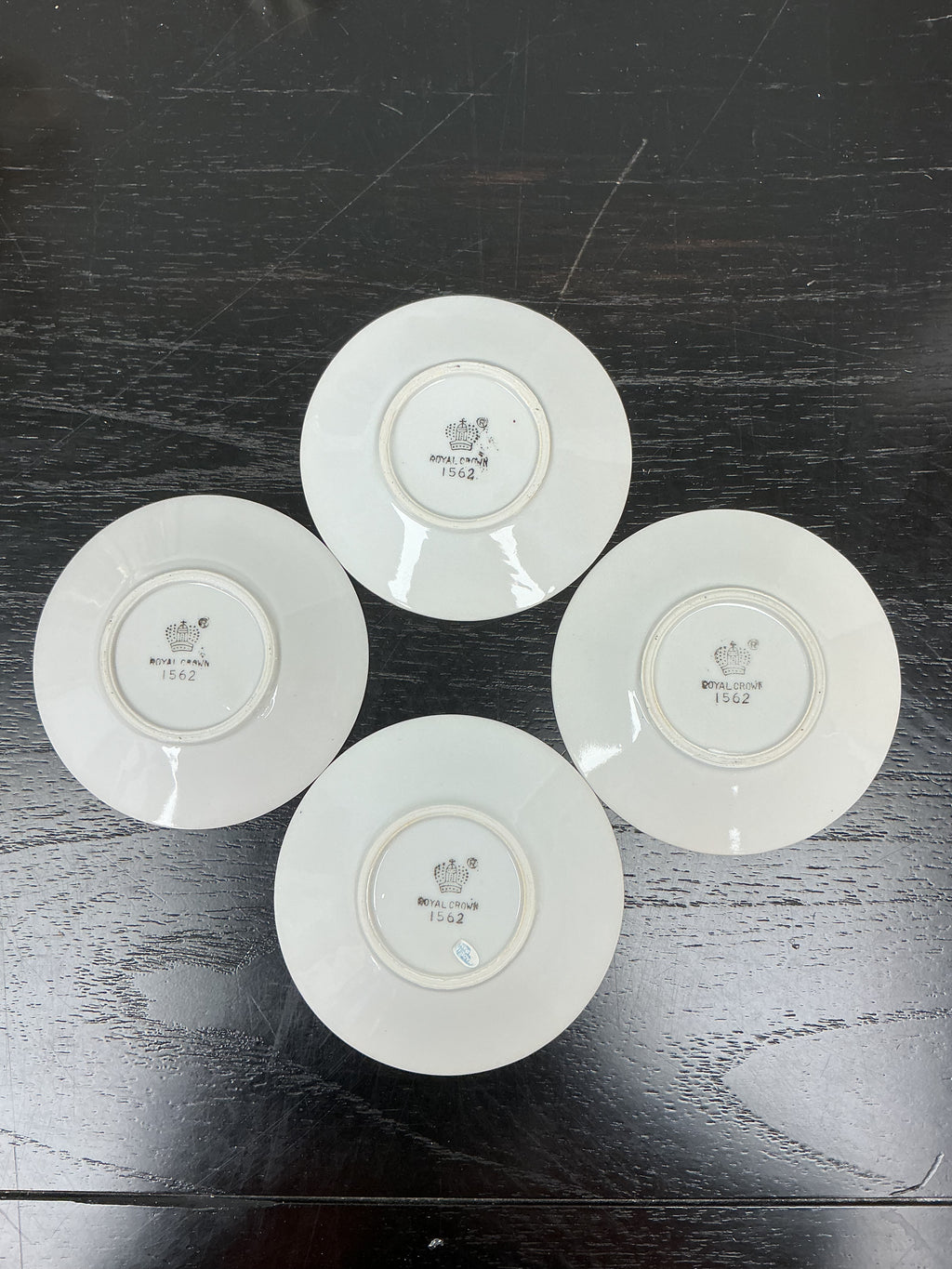 Vintage Porcelain Demitasse Cup and Saucer set of 4