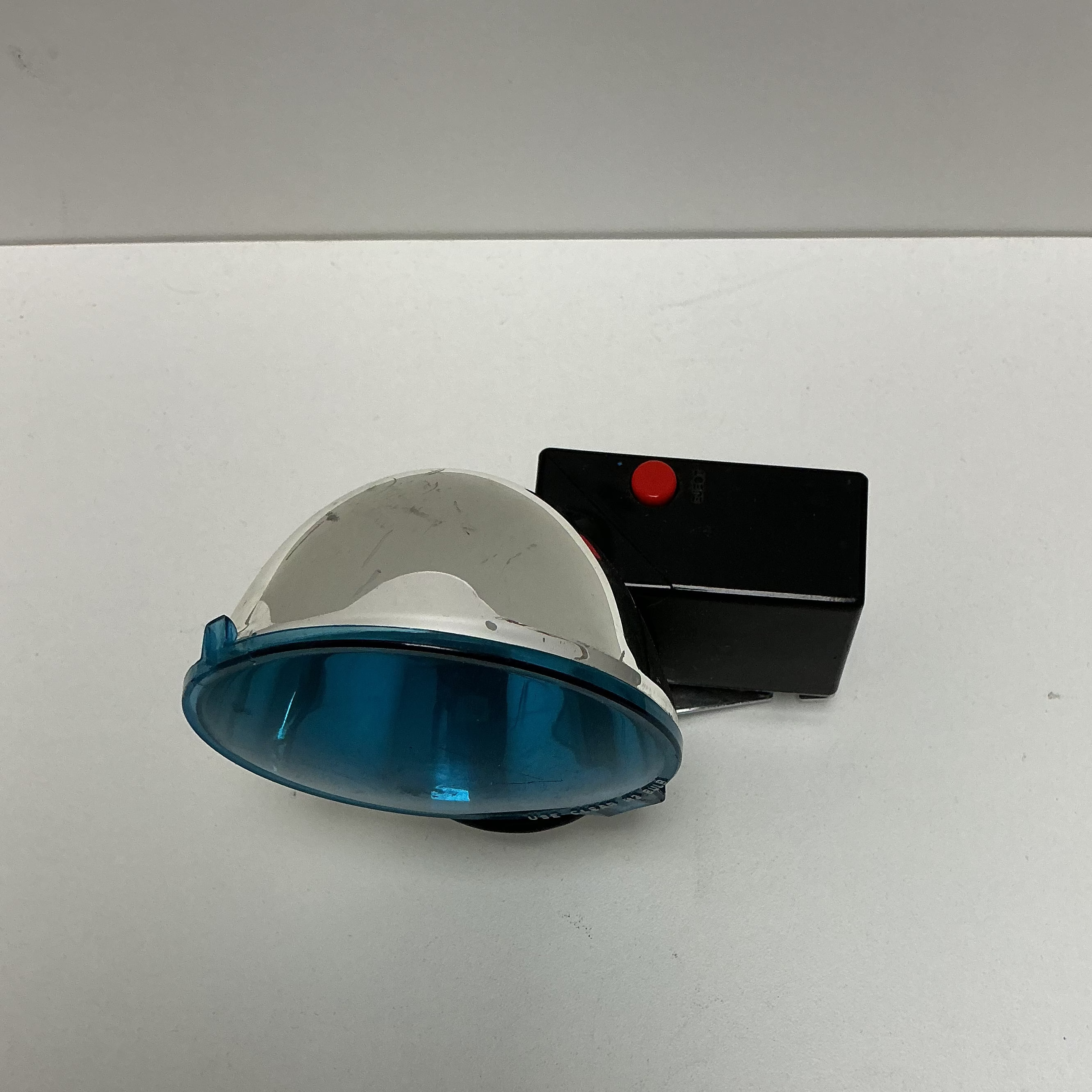 Vintage Polaroid Model 268 Flash Bulb Unit with Blue Reflector