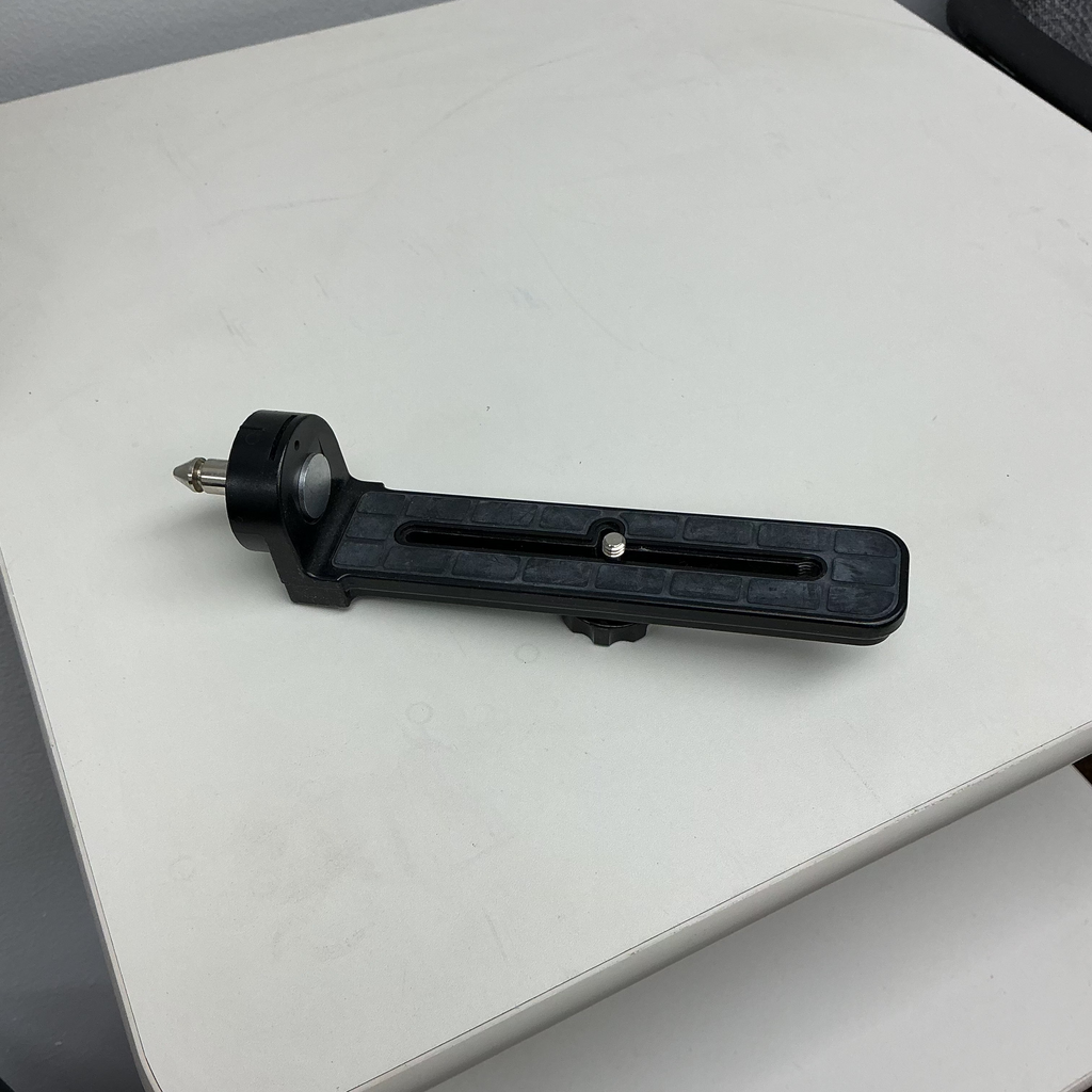 Extension Bar Flash Bracket with Cold Shoe Mount and 1/4" Screw