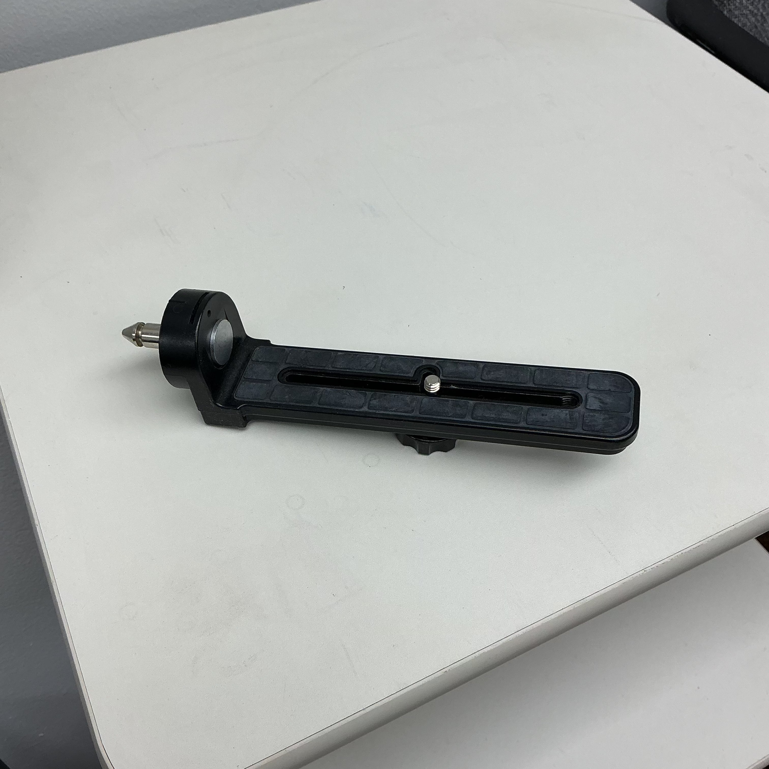 Extension Bar Flash Bracket with Cold Shoe Mount and 1/4" Screw