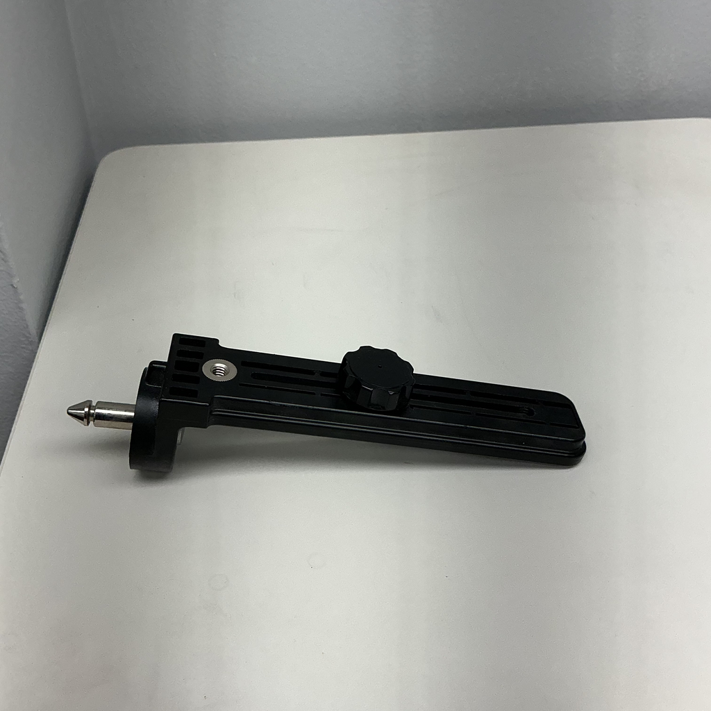 Extension Bar Flash Bracket with Cold Shoe Mount and 1/4" Screw