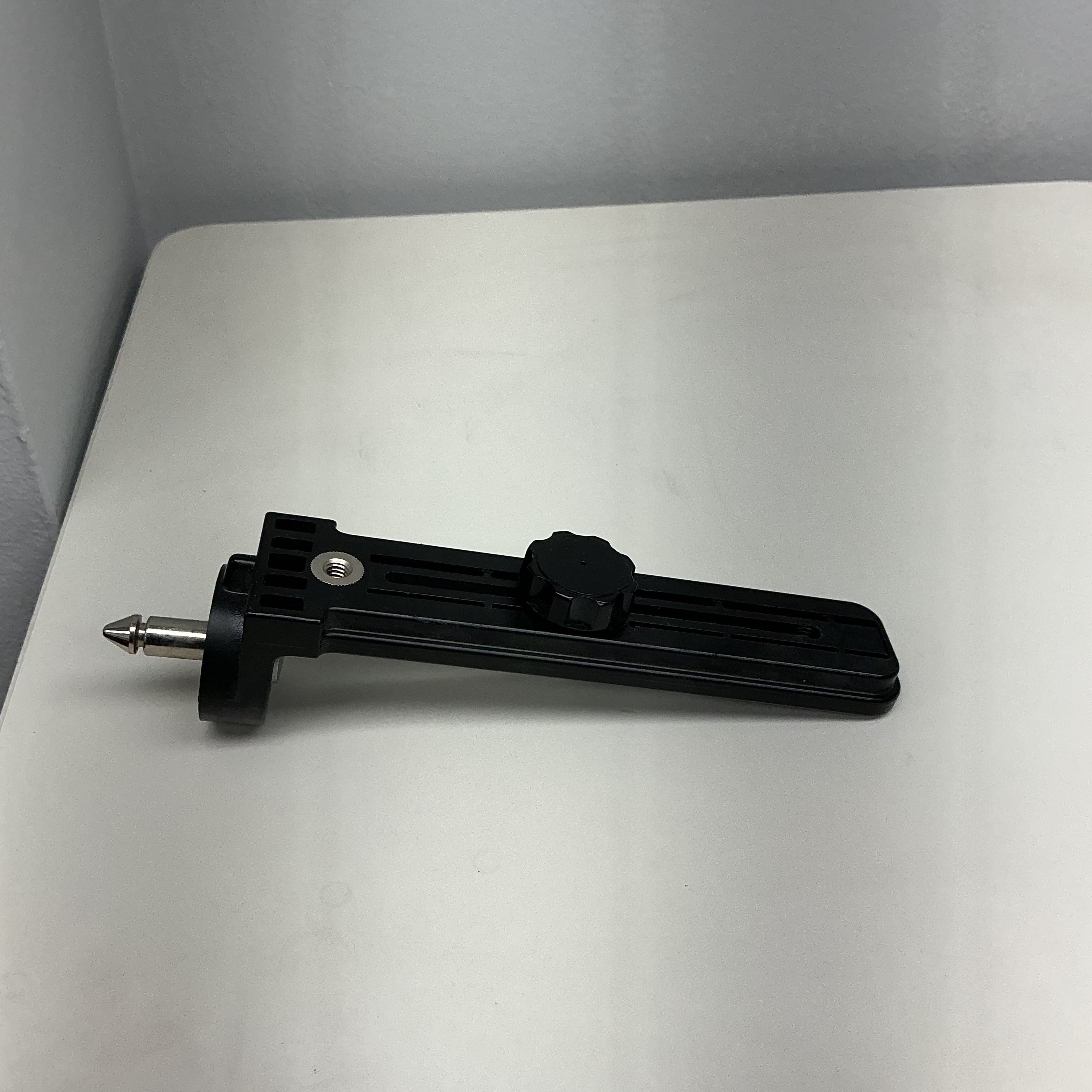 Extension Bar Flash Bracket with Cold Shoe Mount and 1/4" Screw
