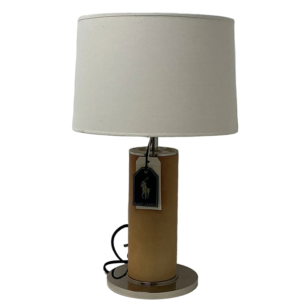Beckford Leather Table Lamp by Ralph Lauren