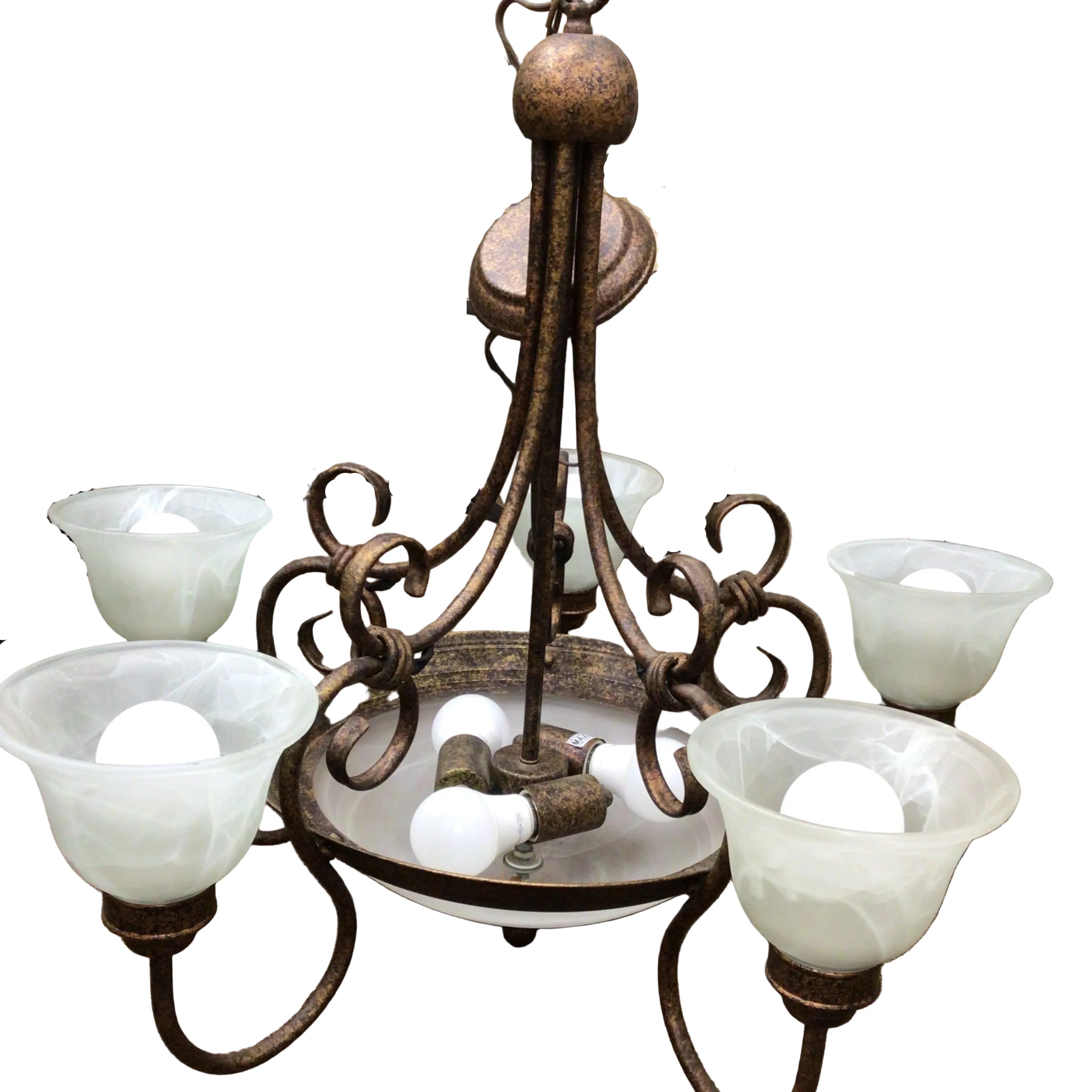 Four Light Chandelier