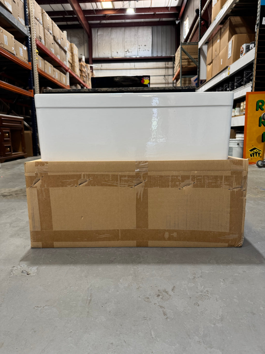 Fireclay Farmhouse Sink - FC30x18415