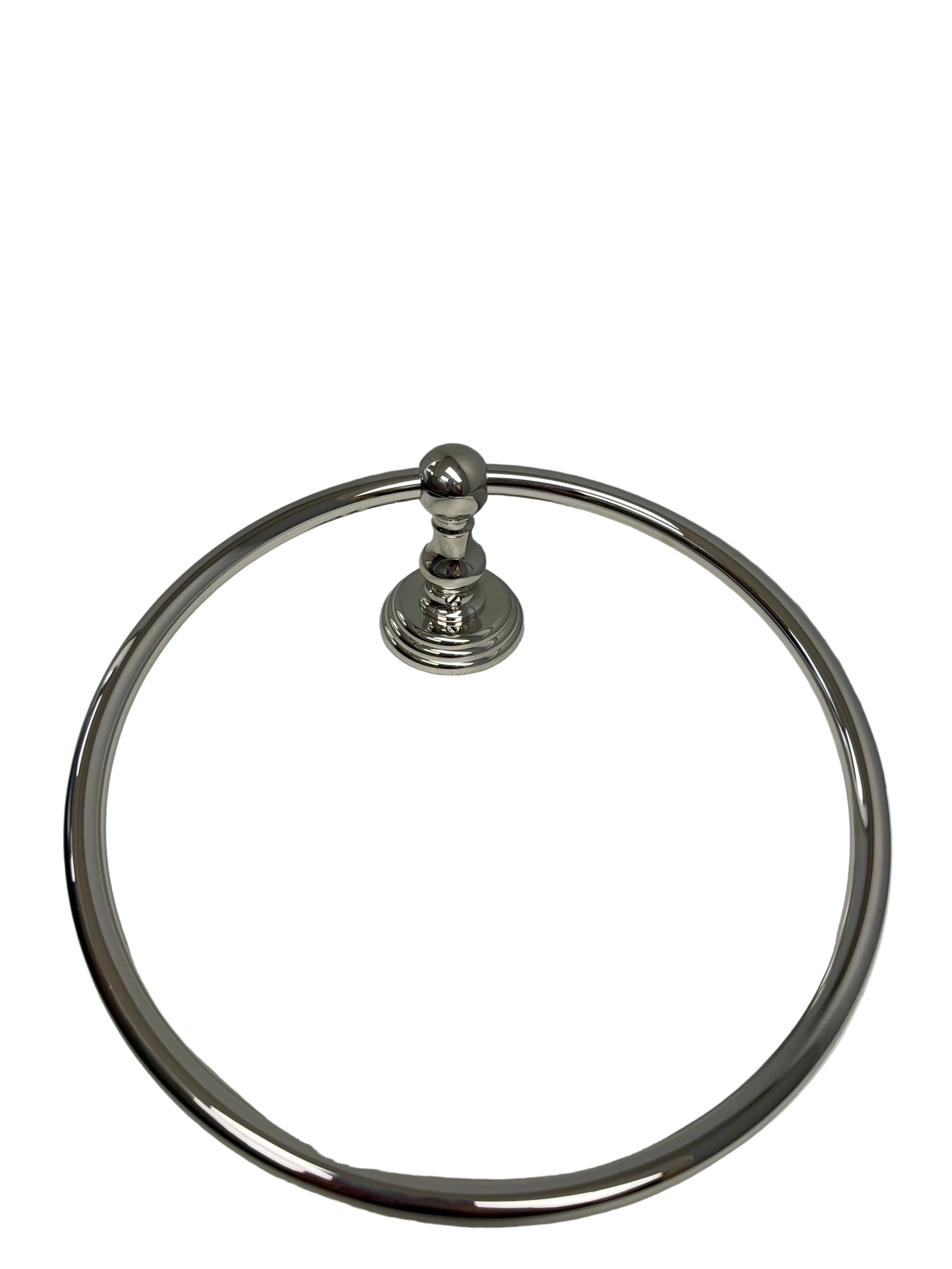 Jado 8" Towel Ring | Platinum Nickel (033/200/150)