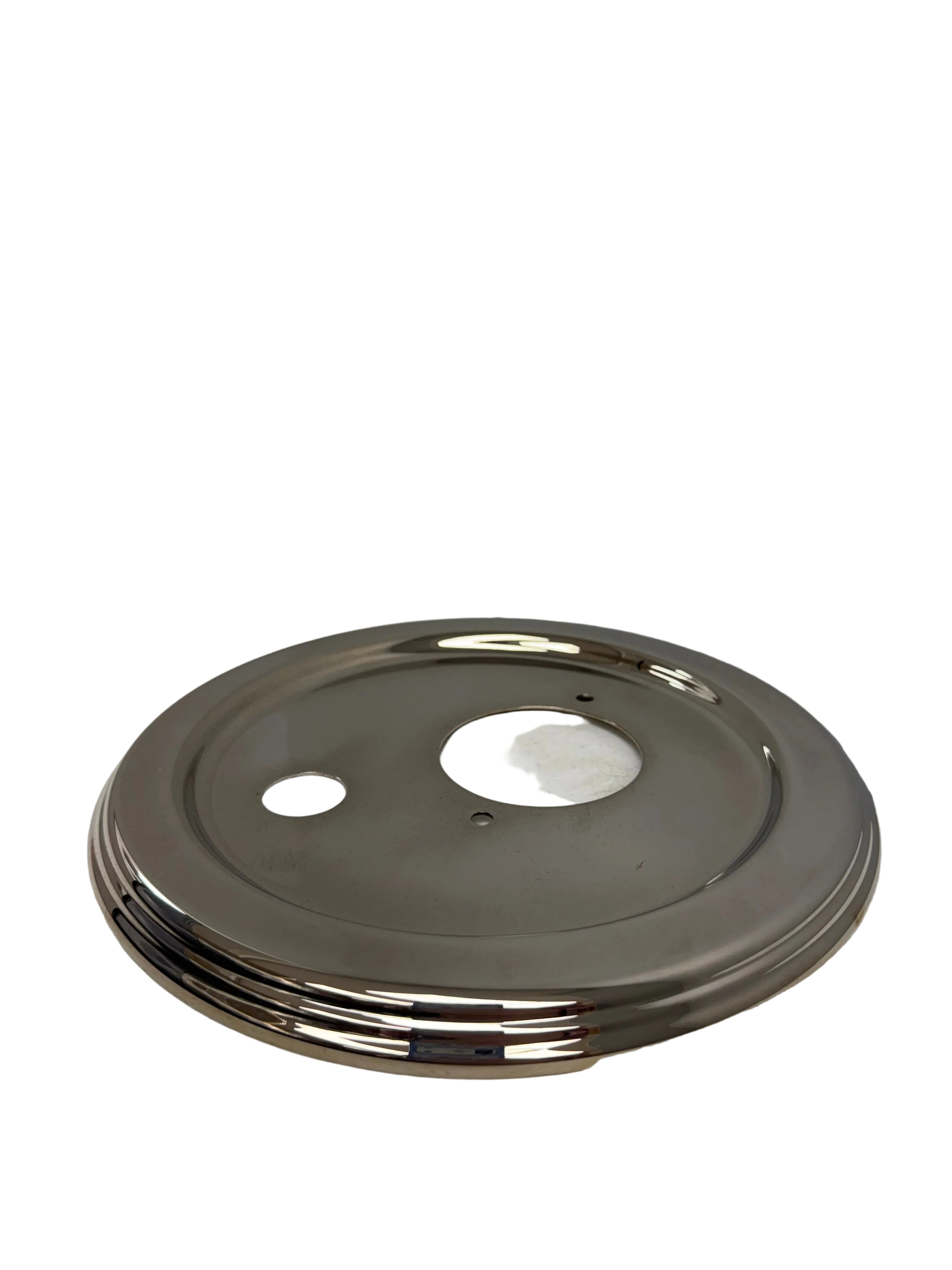 Jado Curved Lever Pressure Balance Tub/Shower Valve Trim | Platinum Nickel (853547.150)