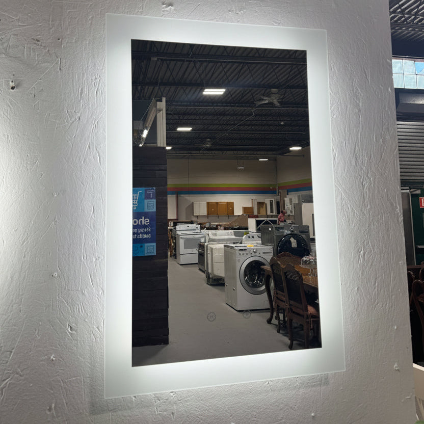 Ketcham LUM-2436PS Luminous Dimmable LED Mirror with Automatic Defogger