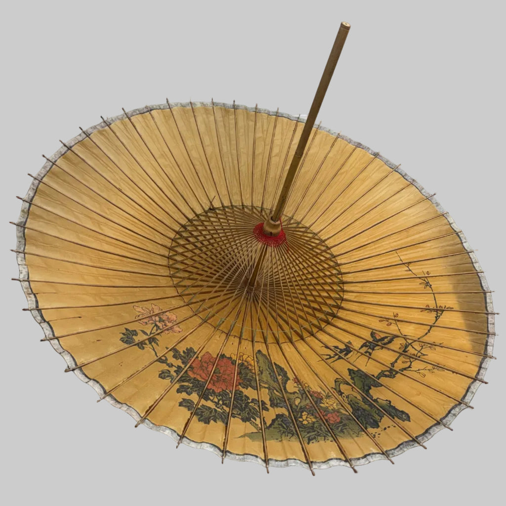 Vintage Asian Paper Parasol
