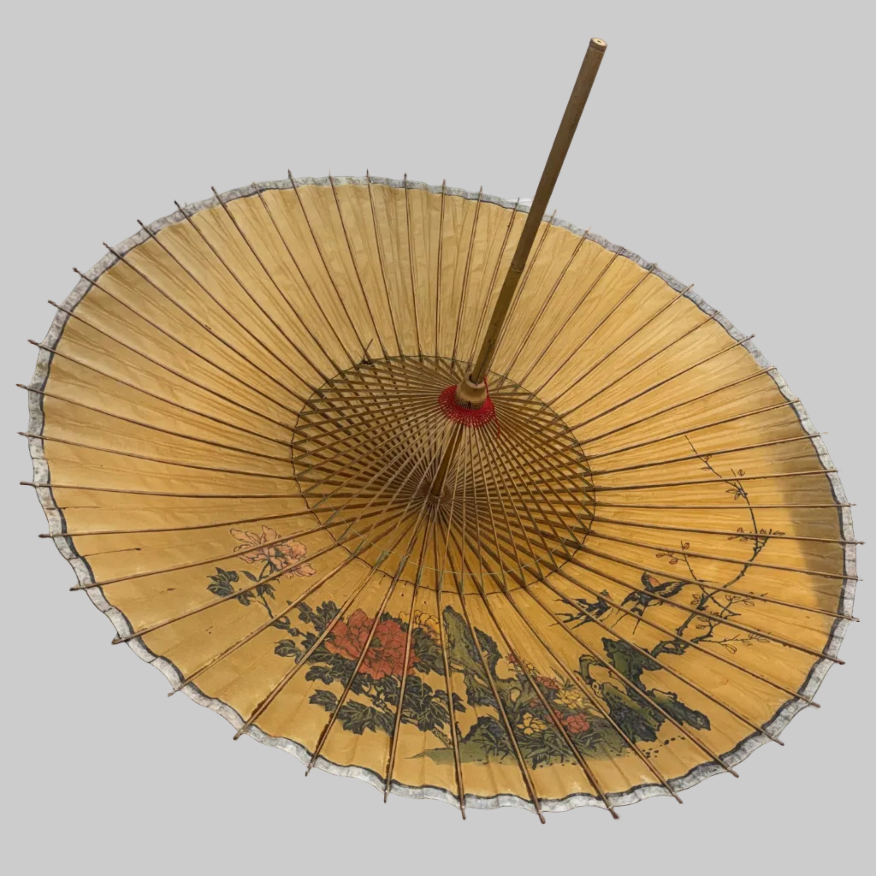 Vintage Asian Paper Parasol