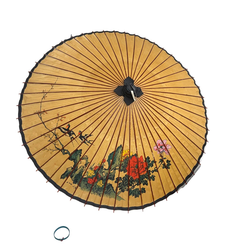 Vintage Asian Paper Parasol