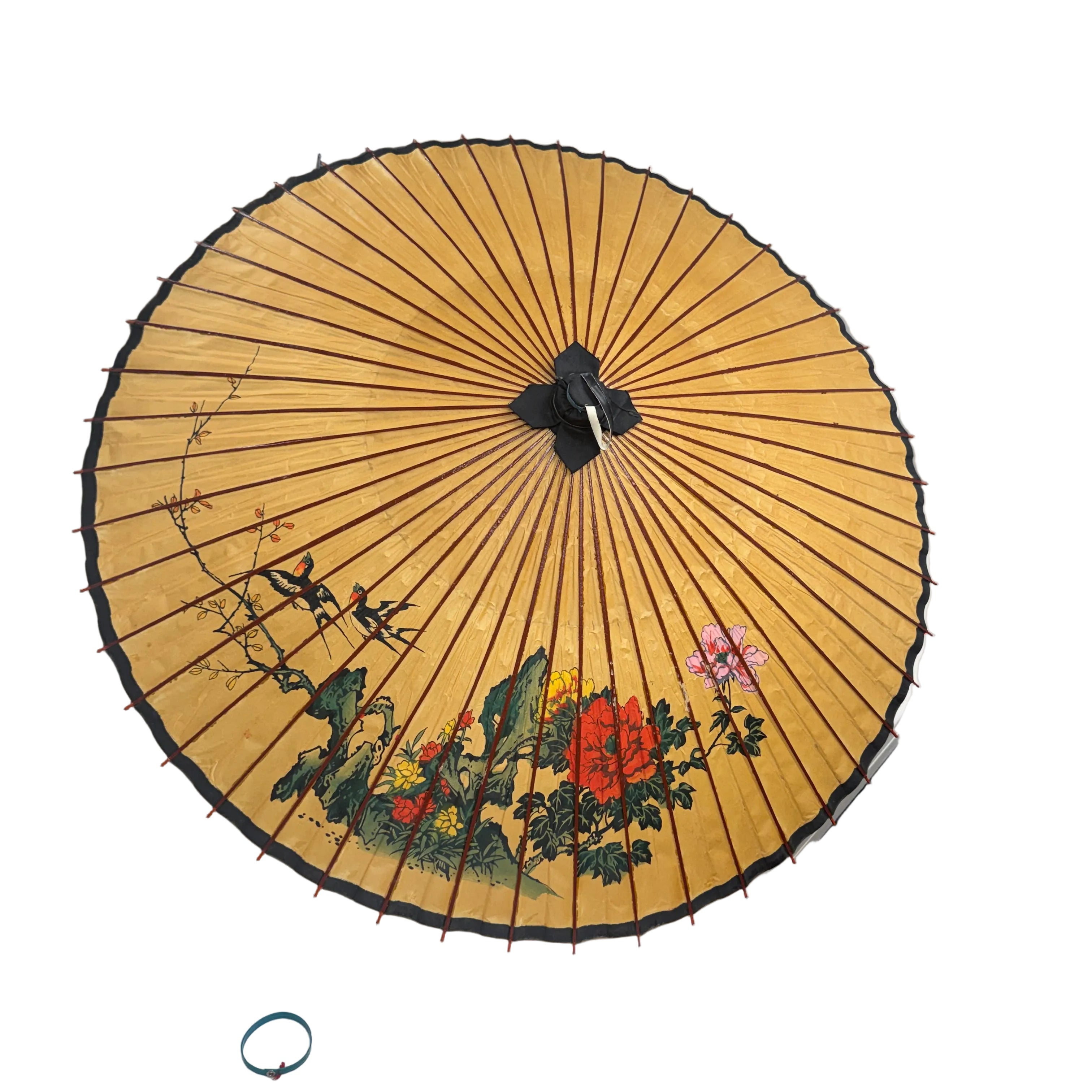 Vintage Asian Paper Parasol