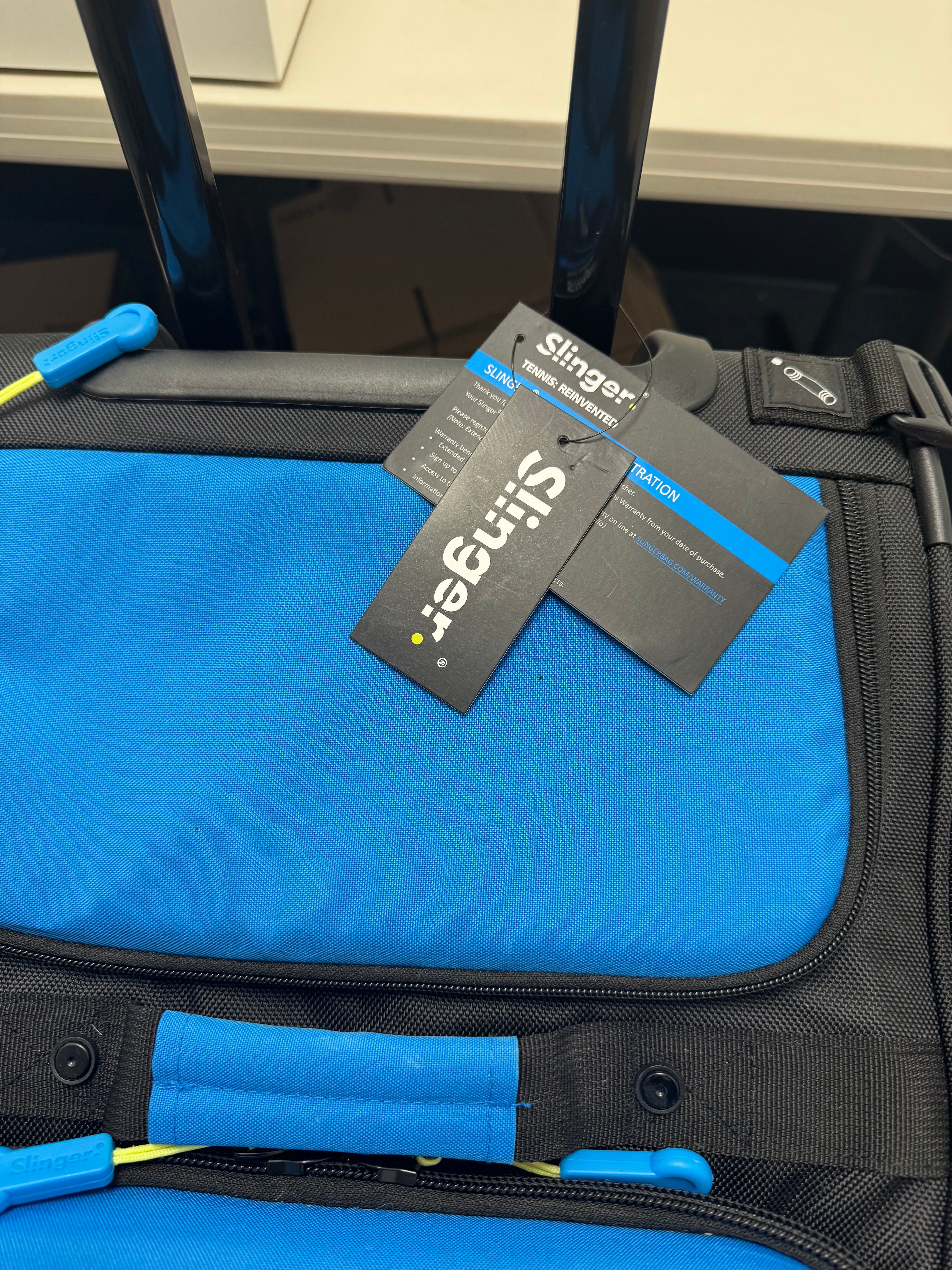 The Slinger Tennis Tournament Pack Launcher and Accessories