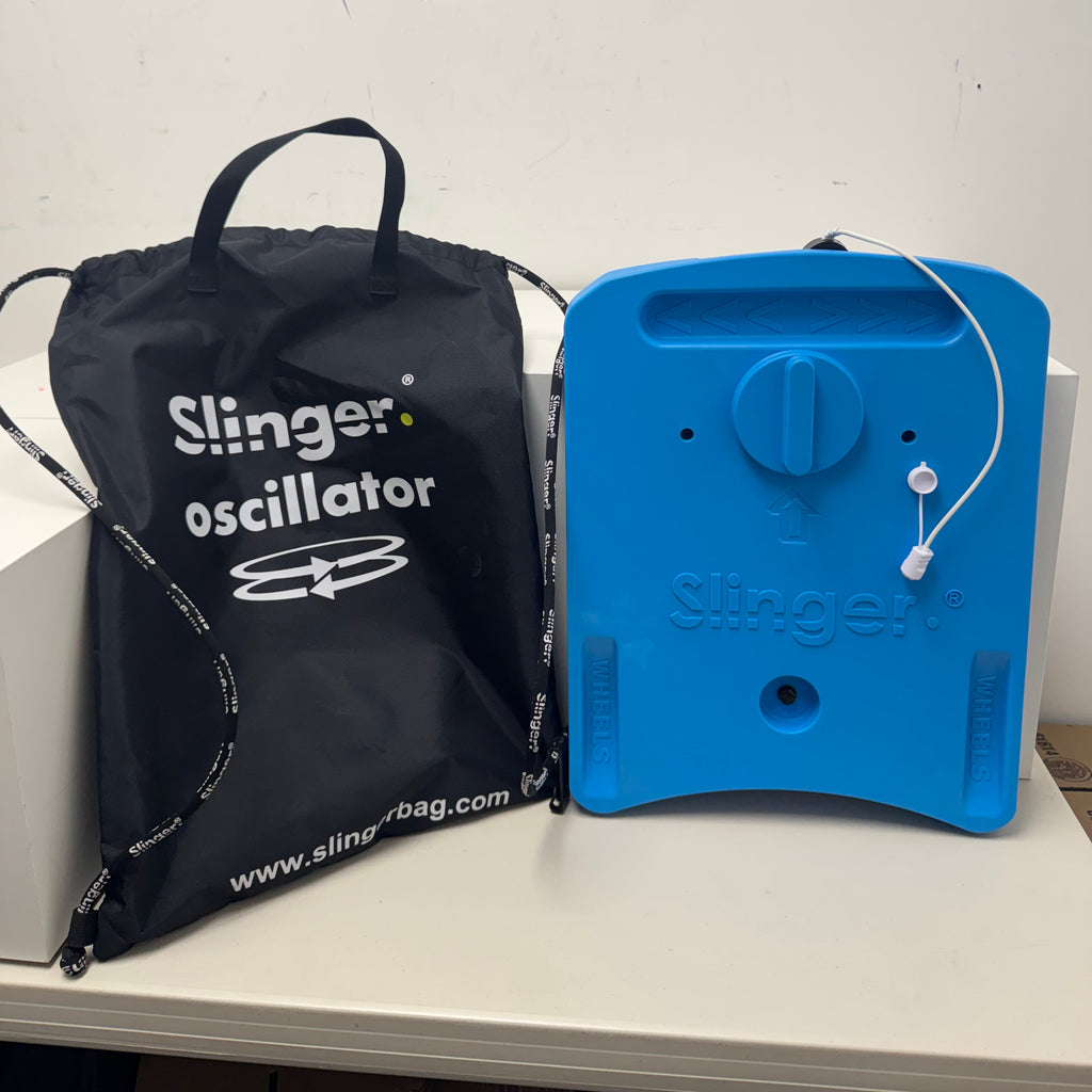 The Slinger Tennis Tournament Pack Launcher and Accessories