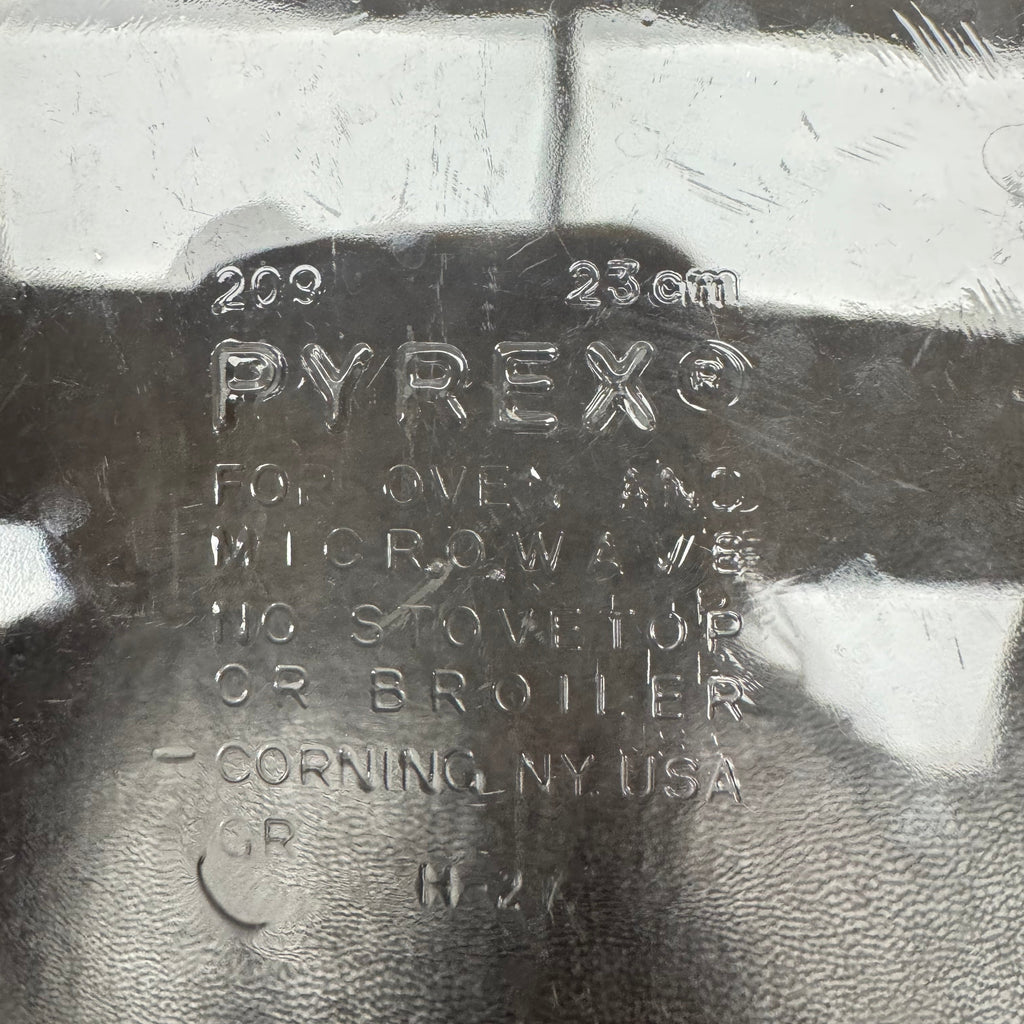 Pyrex 9" Glass Pie Plate