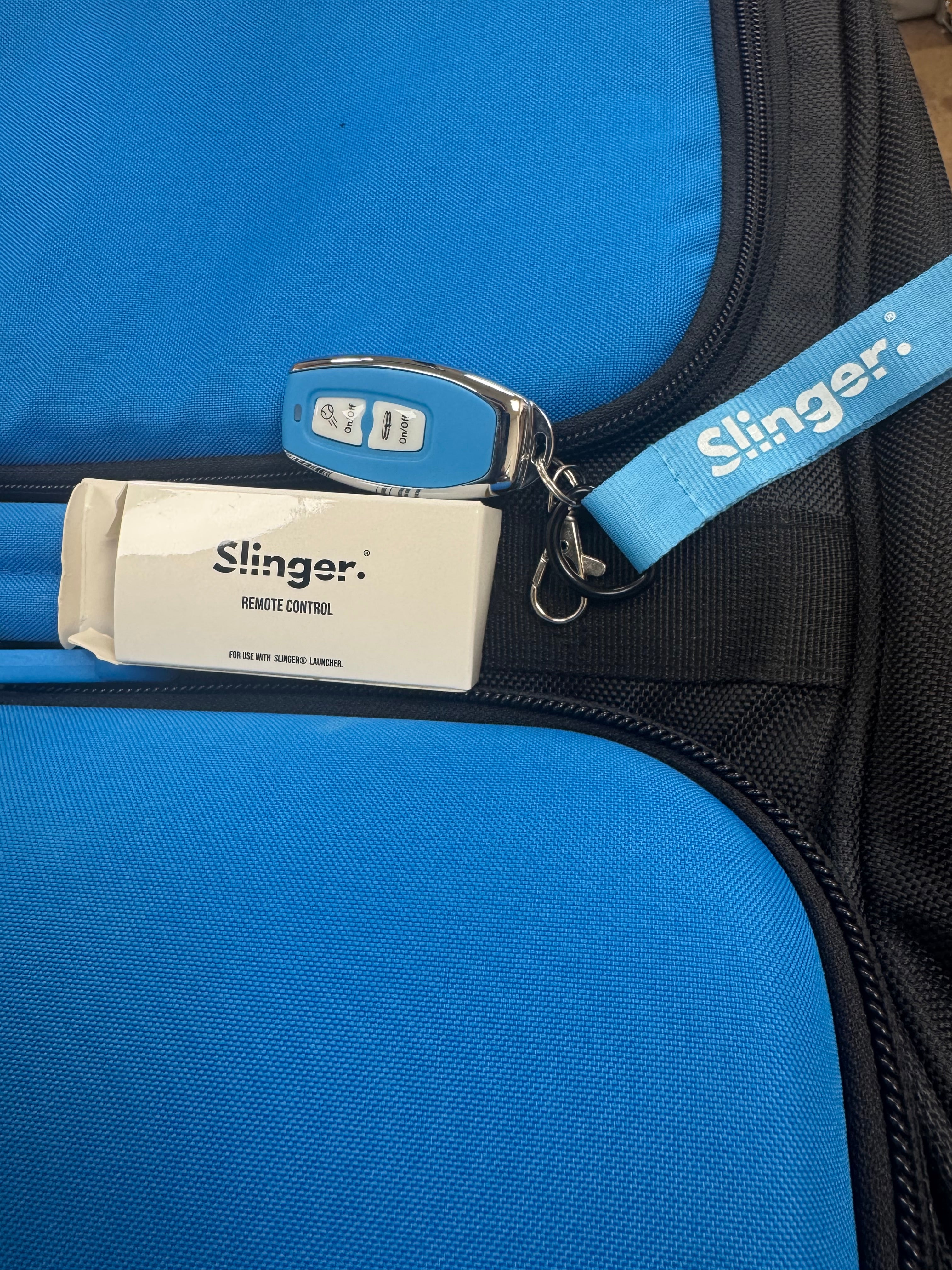 The Slinger Tennis Tournament Pack Launcher and Accessories
