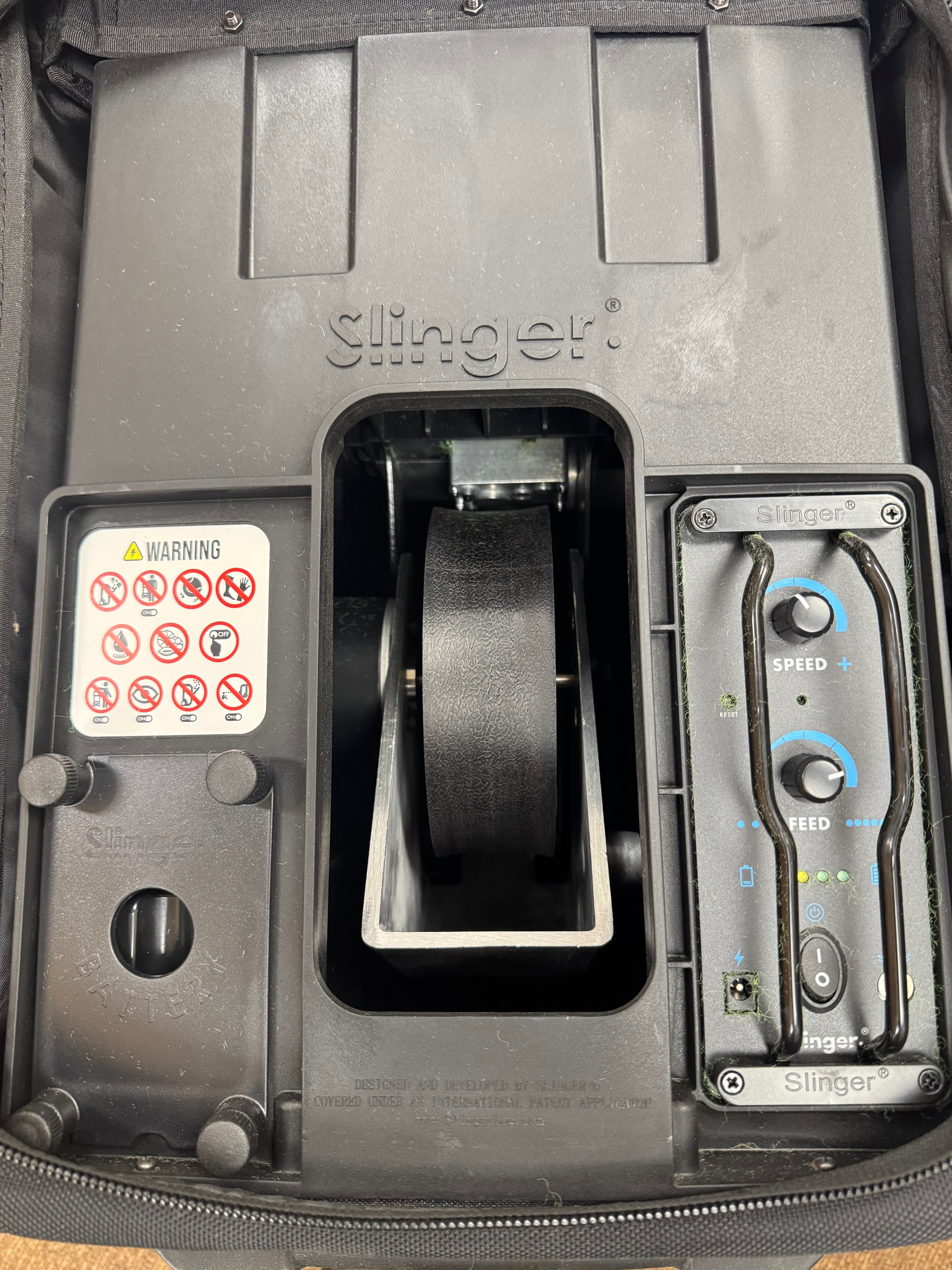 The Slinger Tennis Tournament Pack Launcher and Accessories