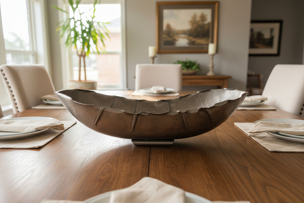 Heritage Farm and Garden - Bowl - Antique Nickel Tone