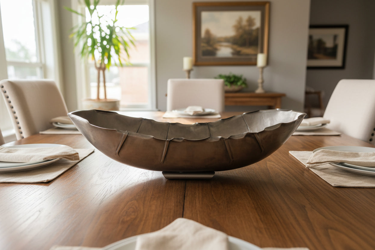 Heritage Farm and Garden - Bowl - Antique Nickel Tone