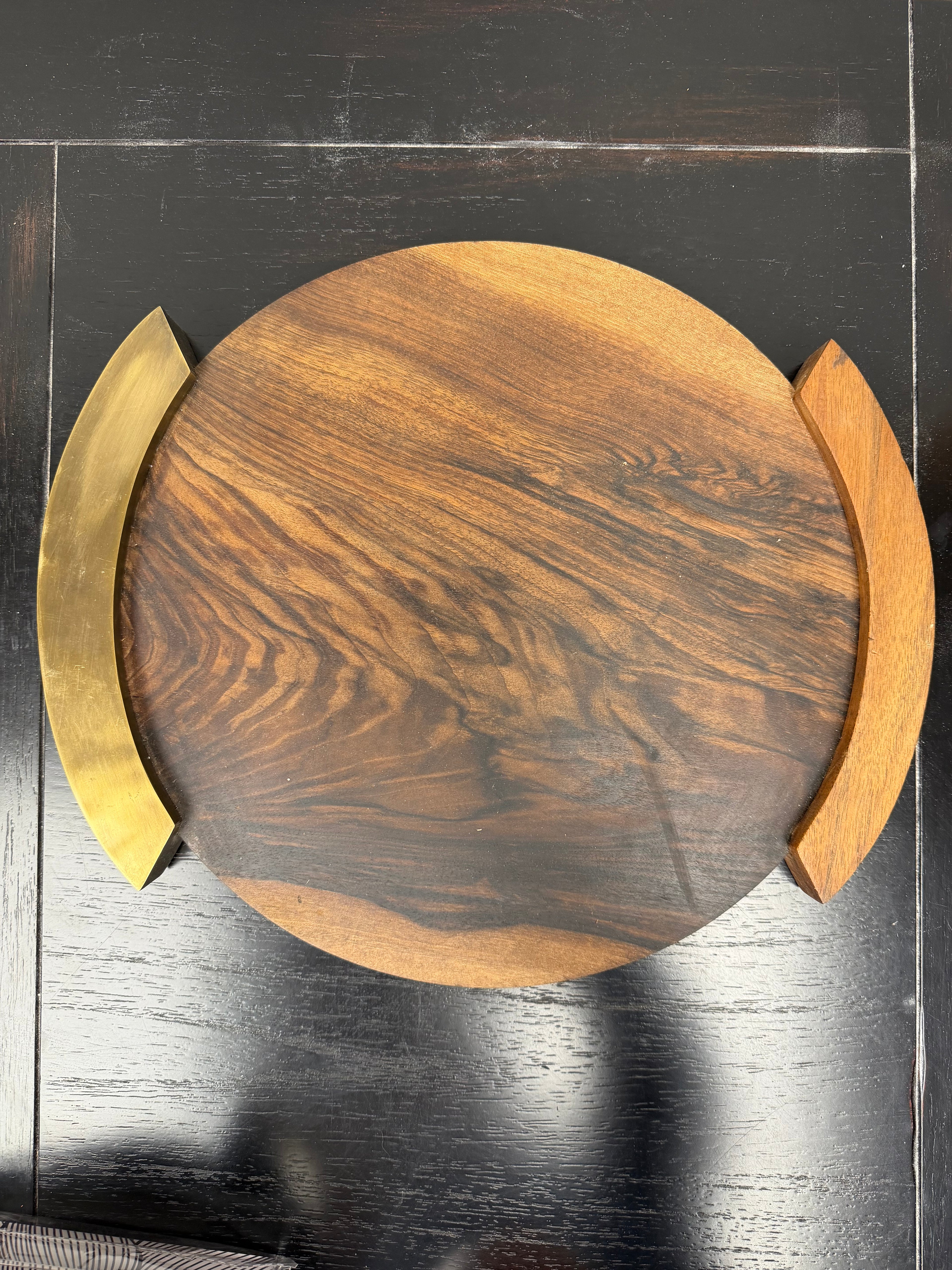 Heritage Farm and Garden - Circular Kora Wood Tray