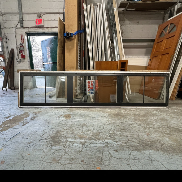 Horizontal Long Window Large Black-Framed Fixed Horizontal Window – Habitat Long Island ...