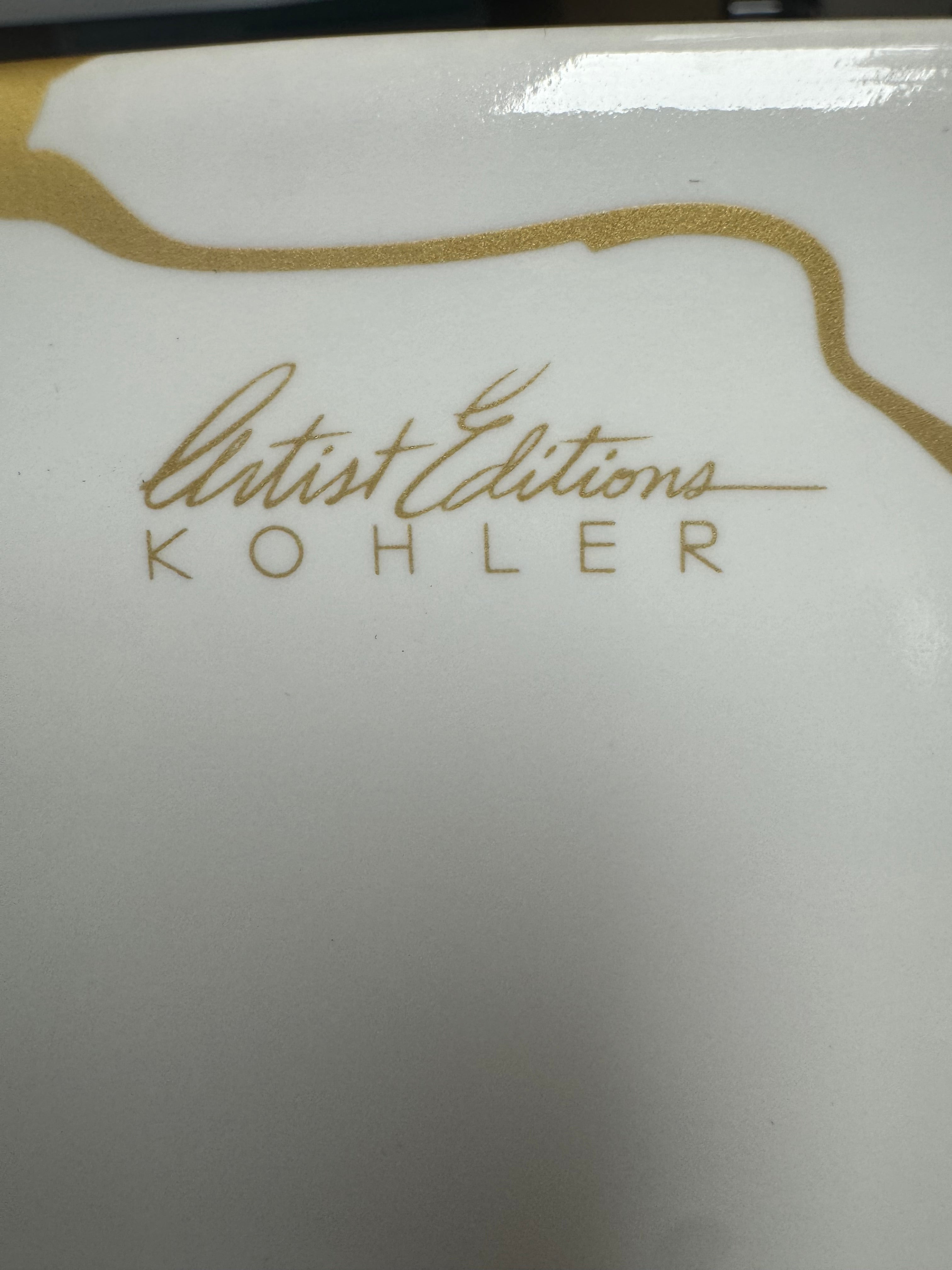 Kohler Artist Editions Aureus Round Bathroom Vessel Sink (K-28039-AUR-O)