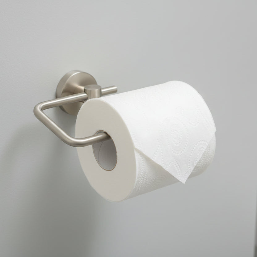 Toilet Paper Holder | Brushed Nickel (KRD-013-BN)