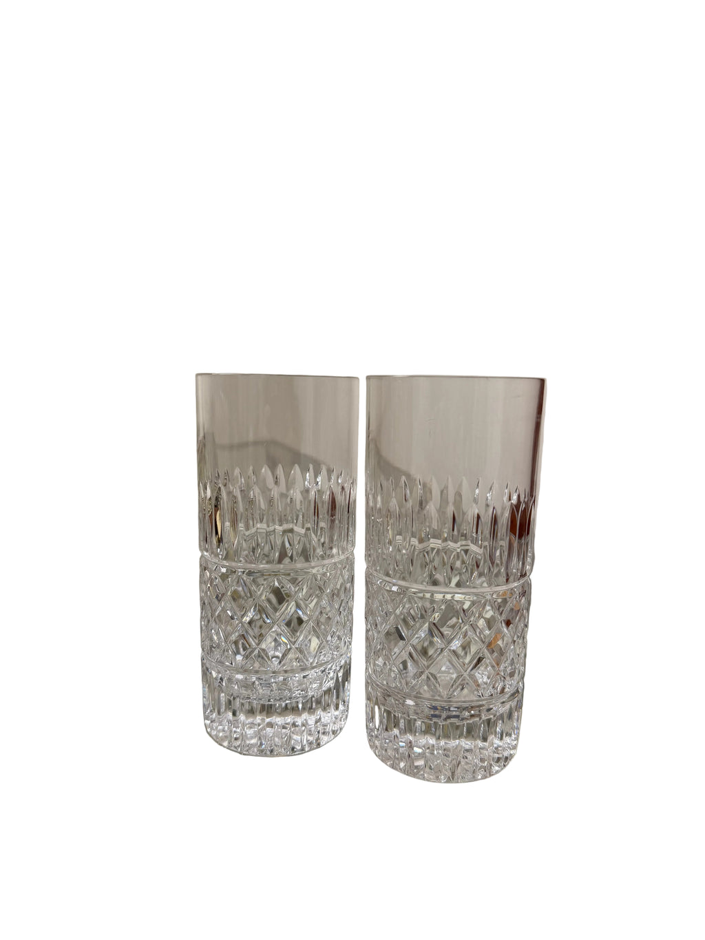 Set of 2 Crystal Glasses