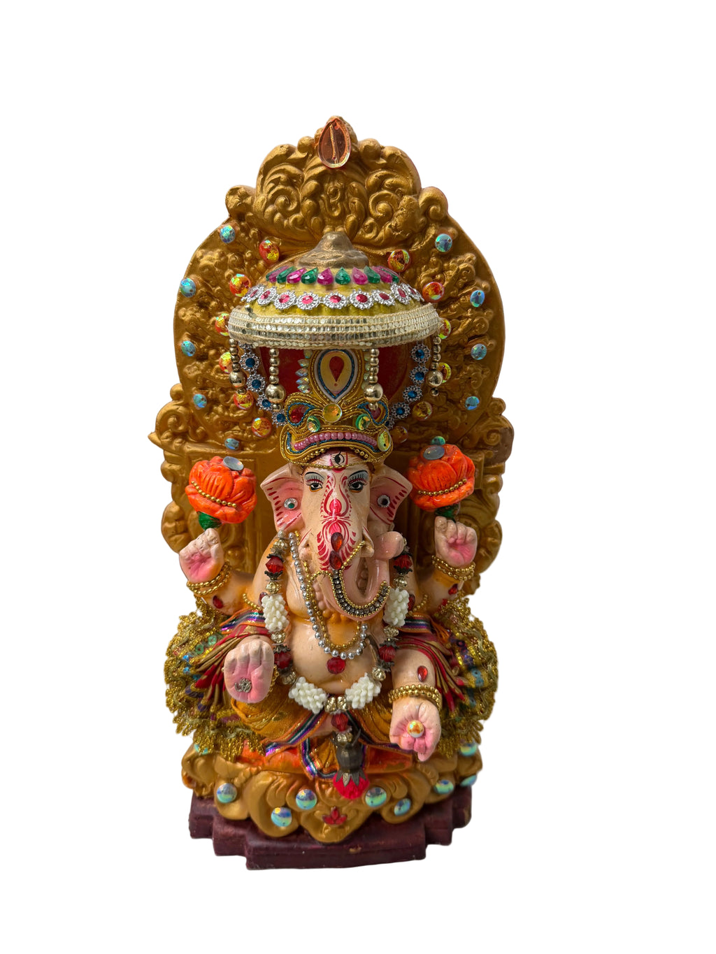 Laxmi and Ganesh Hindu Figurines
