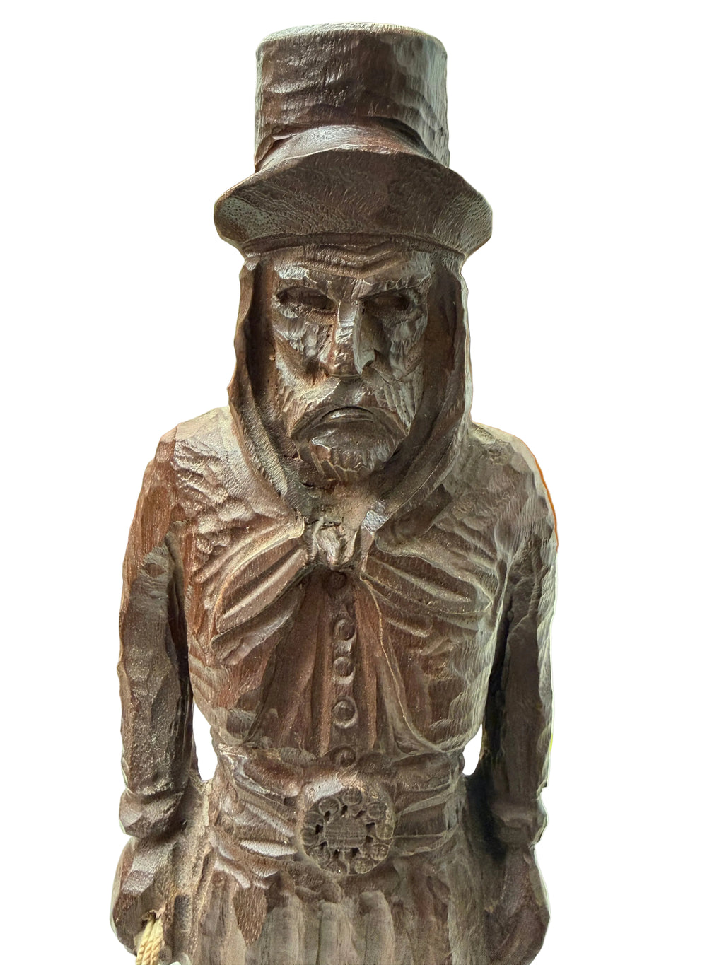 Vintage Hand-Carved Gaucho Figure