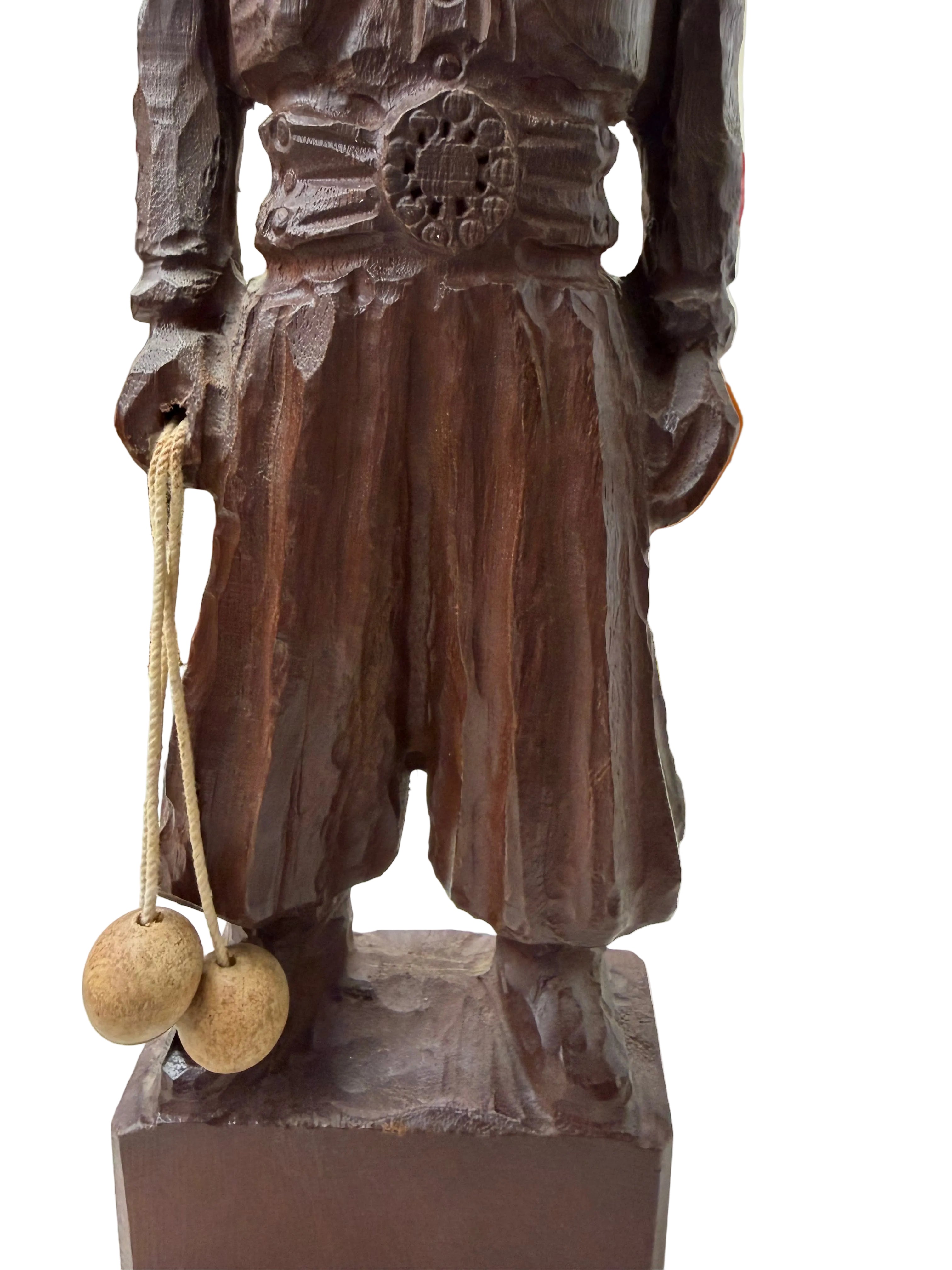 Vintage Hand-Carved Gaucho Figure
