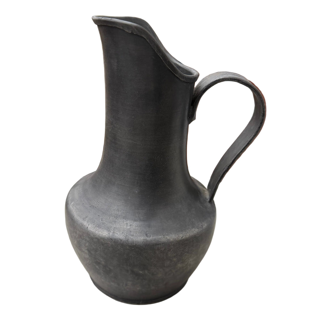 Vintage Hand-Made Pewter Pitcher