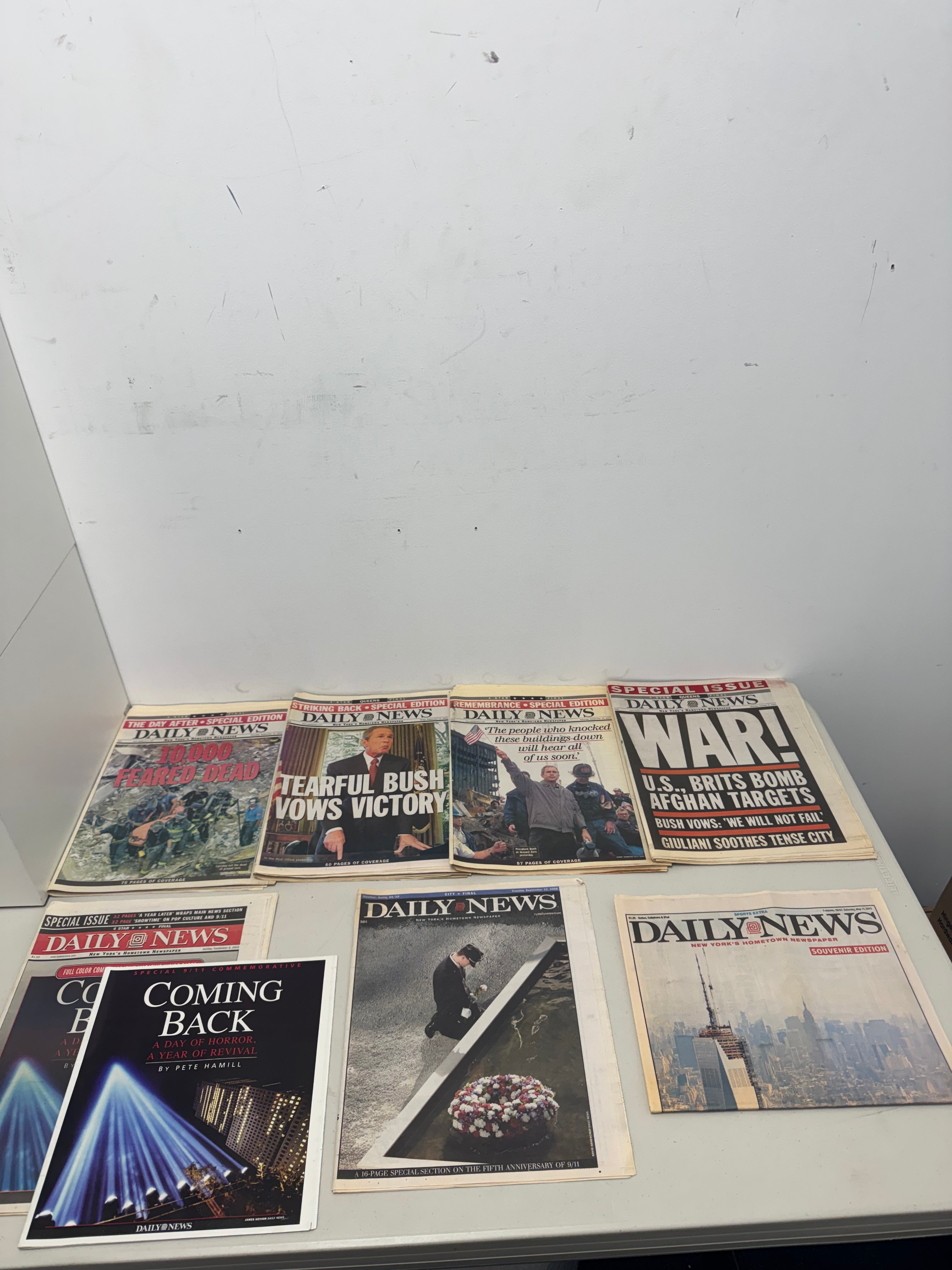 New York Newspaper Grouping - World News Over the Years