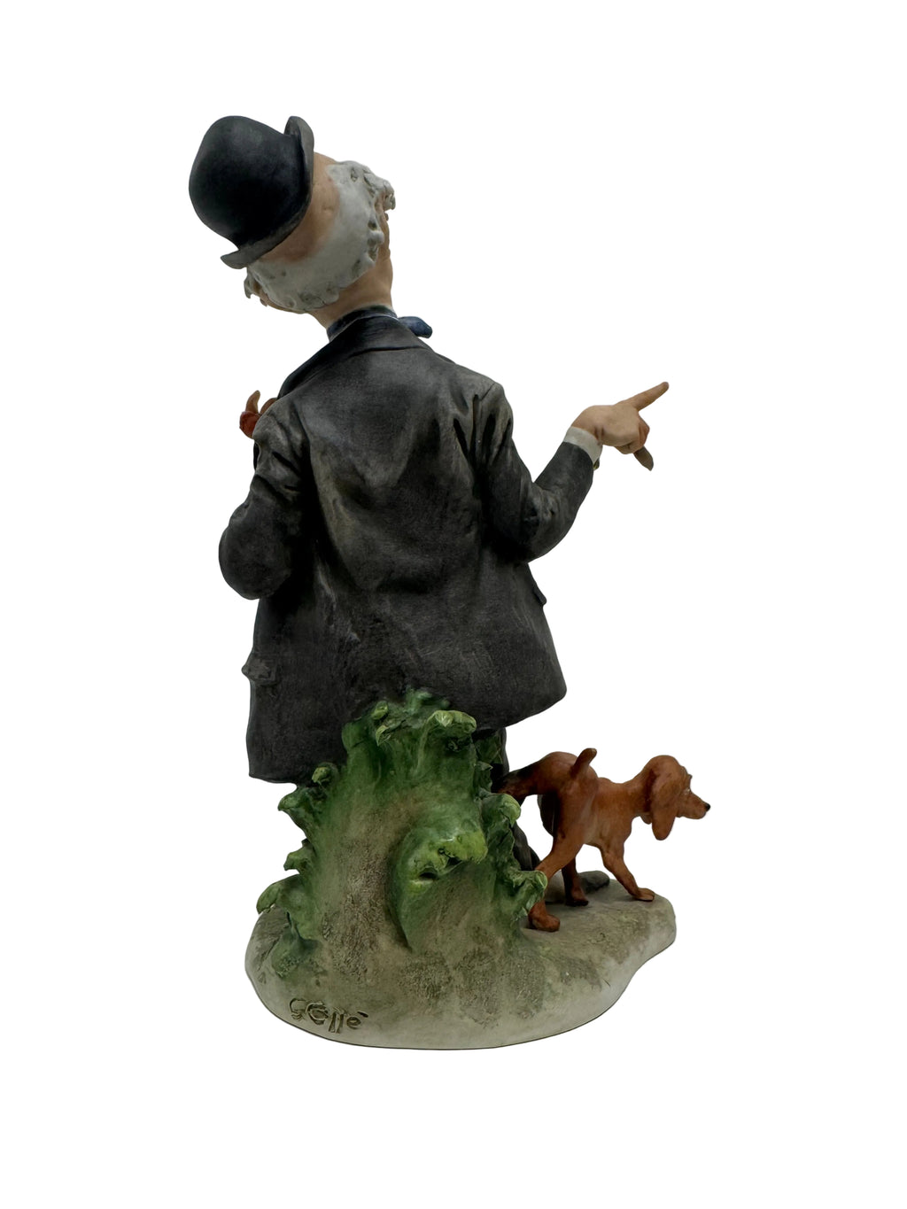 Vintage Guiseppe Cappe Capodimonte Porcelain Figurine Titled "La Boria"