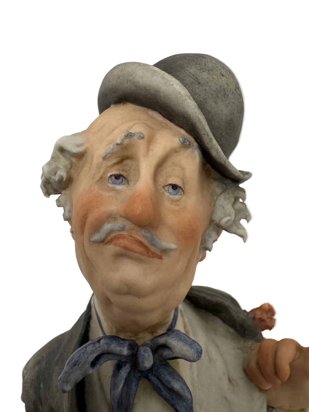 Vintage Guiseppe Cappe Capodimonte Porcelain Figurine Titled "La Boria"