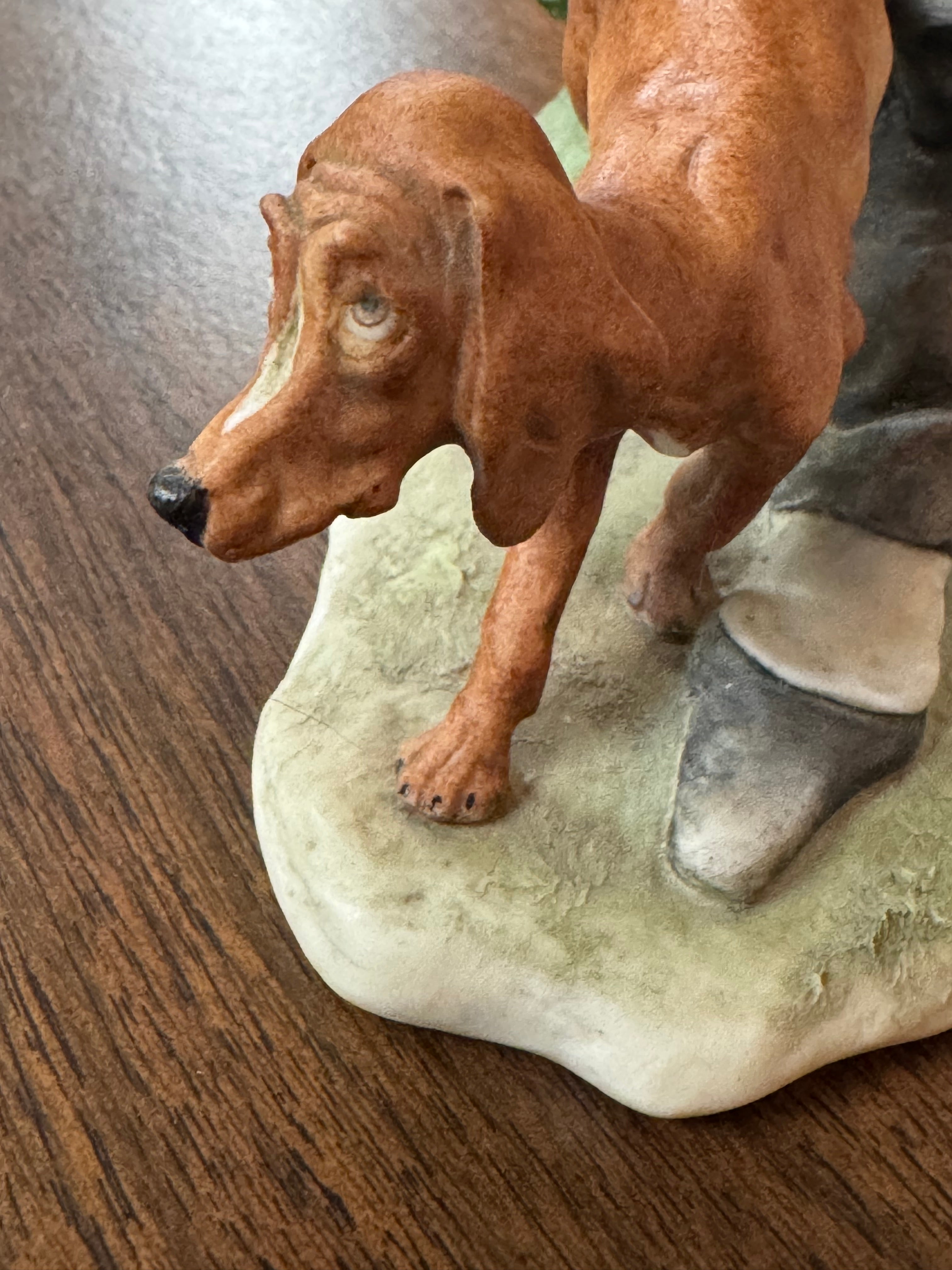 Vintage Guiseppe Cappe Capodimonte Porcelain Figurine Titled "La Boria"