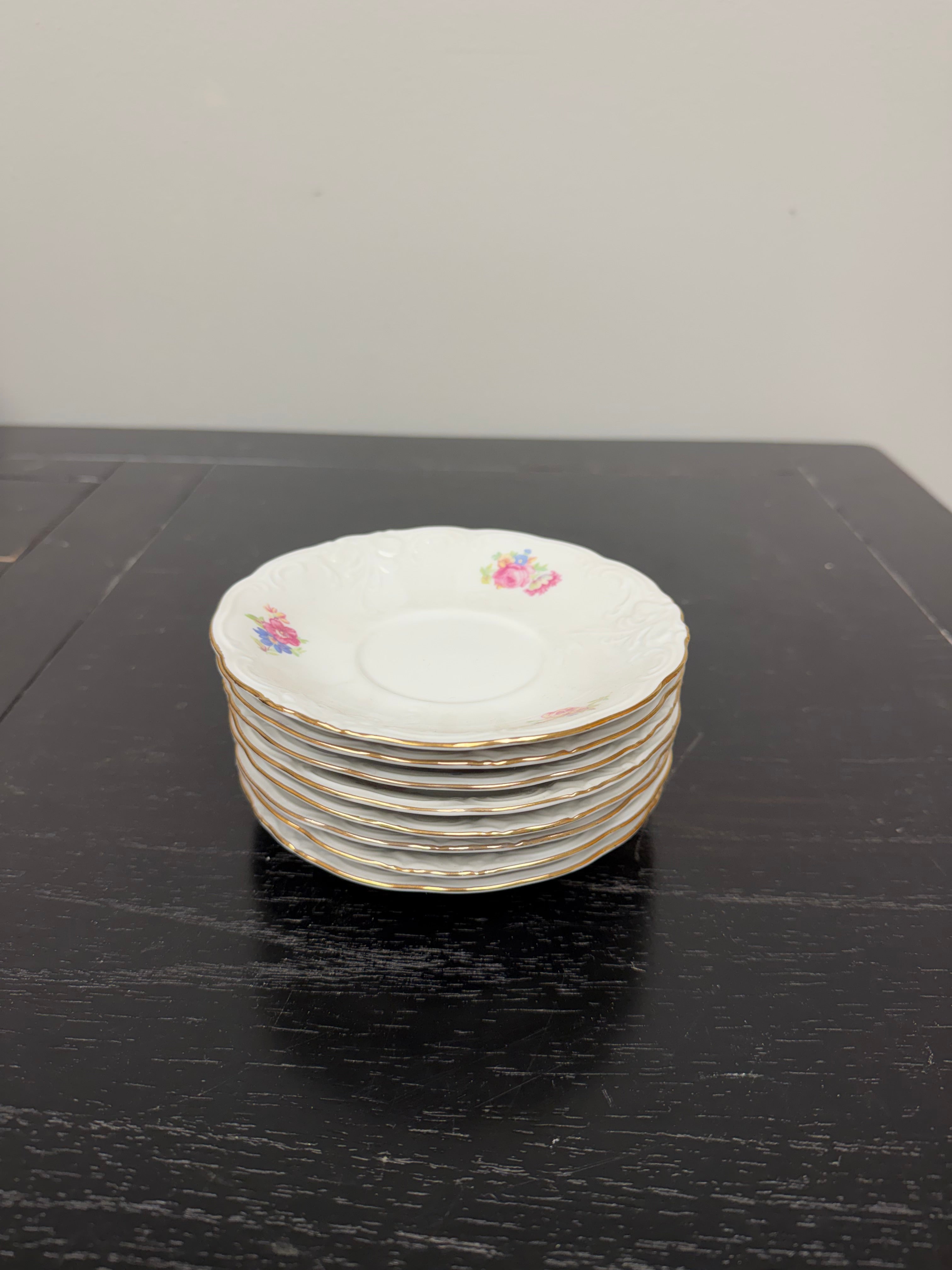 Wawel WAV11 Poland 64 Piece Floral Fine China Set