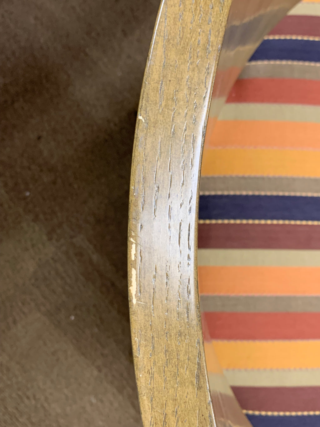 Wood-Framed Low Seat Chairs by A. Rudin